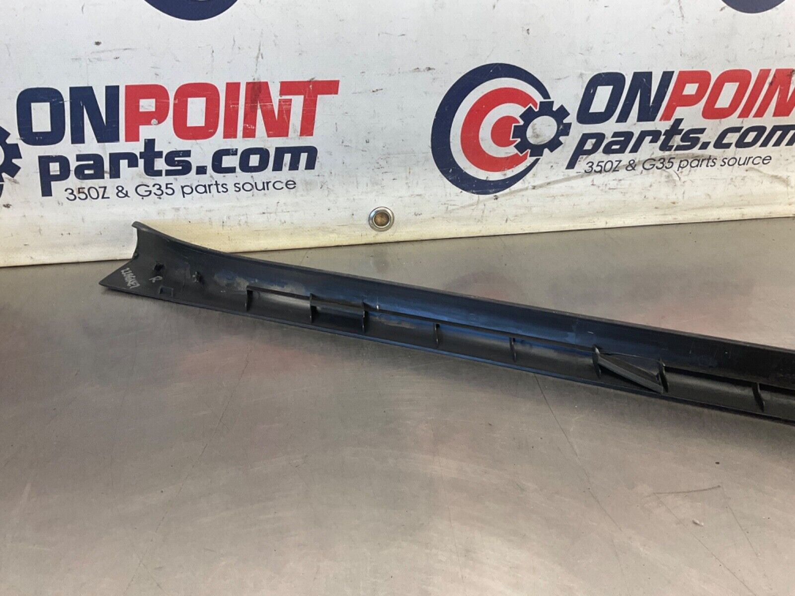 2007 Nissan Z33 350Z Passenger Right Door Threshold Sill Trim  OEM 21BGKE7 - On Point Parts Inc