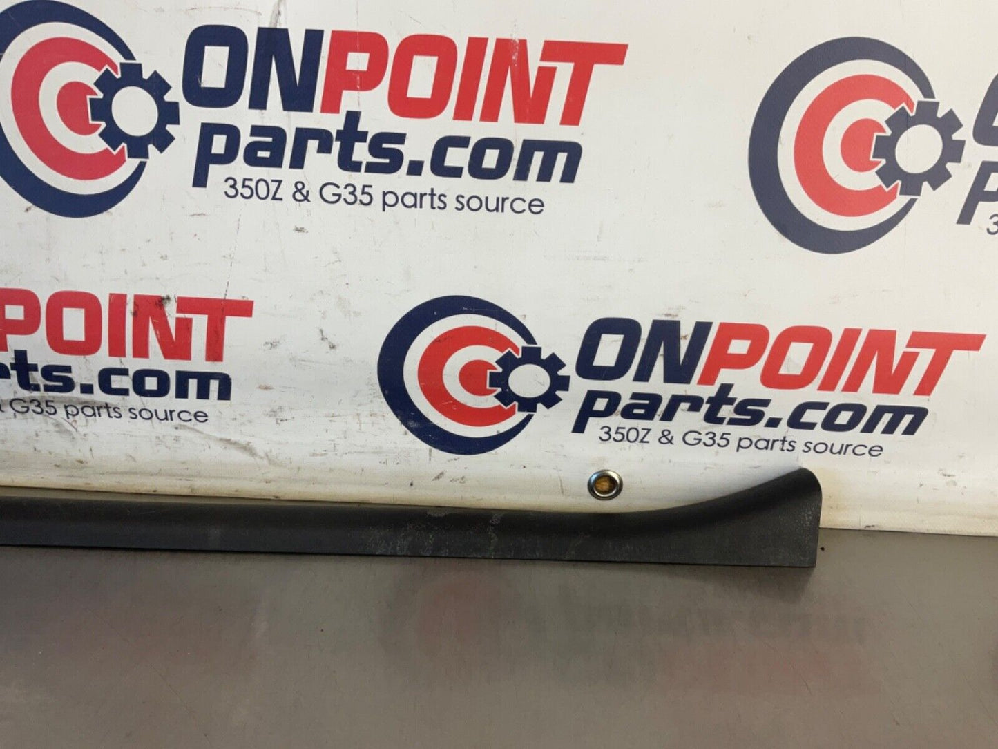 2007 Nissan Z33 350Z Passenger Right Door Threshold Sill Trim  OEM 21BGKE7 - On Point Parts Inc