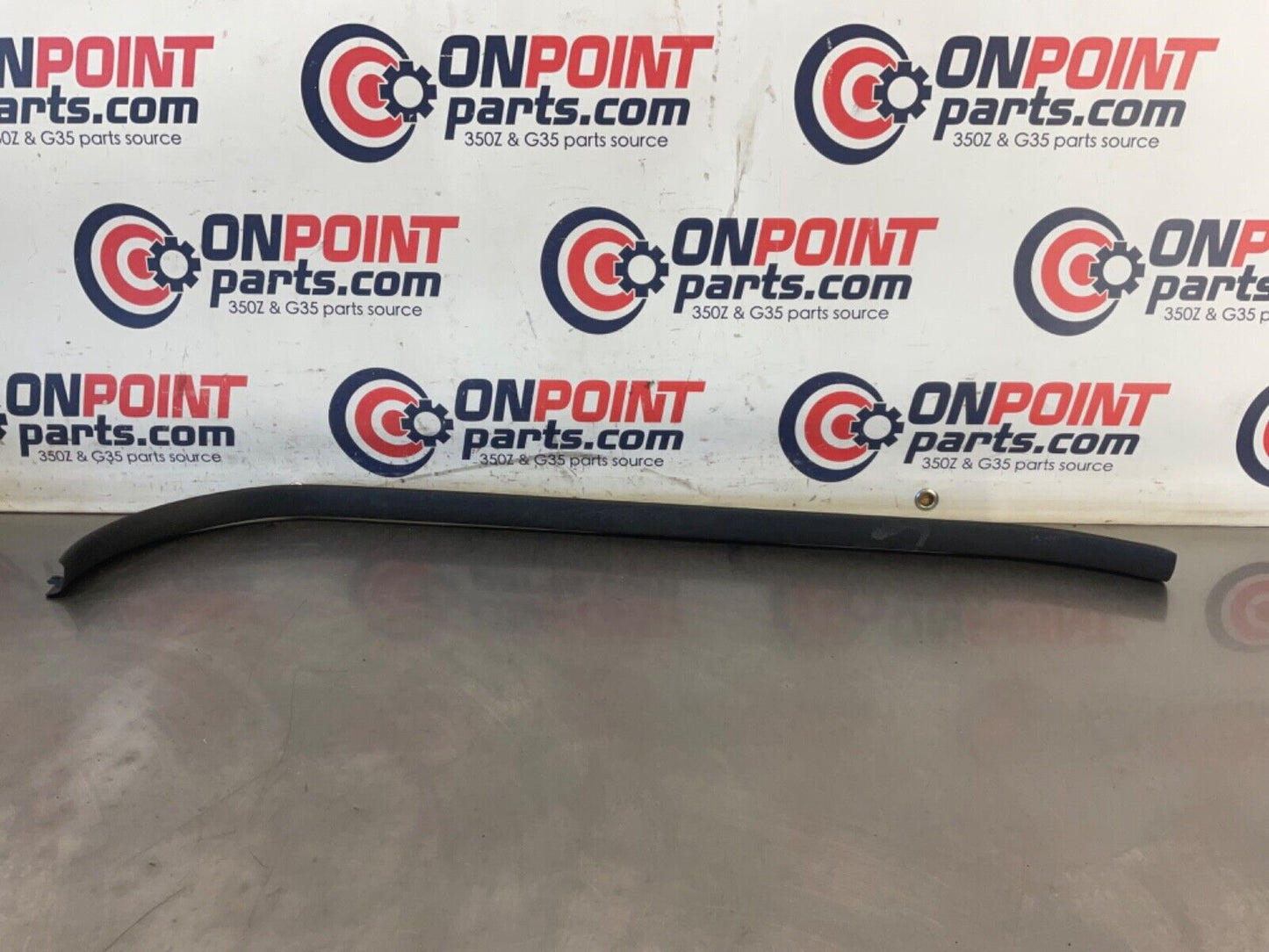 2007 Nissan Z33 350Z Passenger Right Door Threshold Sill Trim  OEM 21BGKE7 - On Point Parts Inc