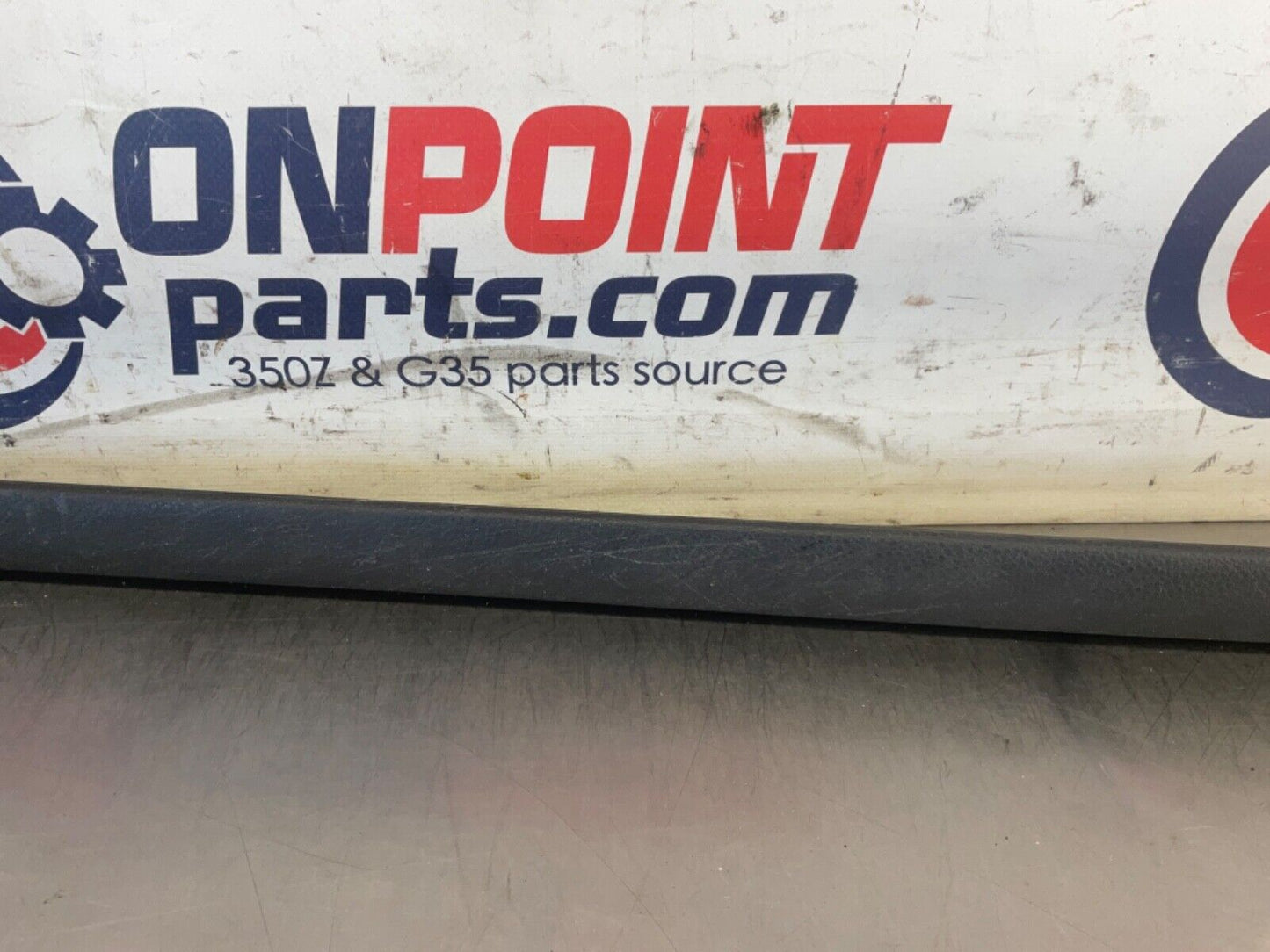 2007 Nissan Z33 350Z Passenger Right Door Threshold Sill Trim  OEM 21BGKE7 - On Point Parts Inc