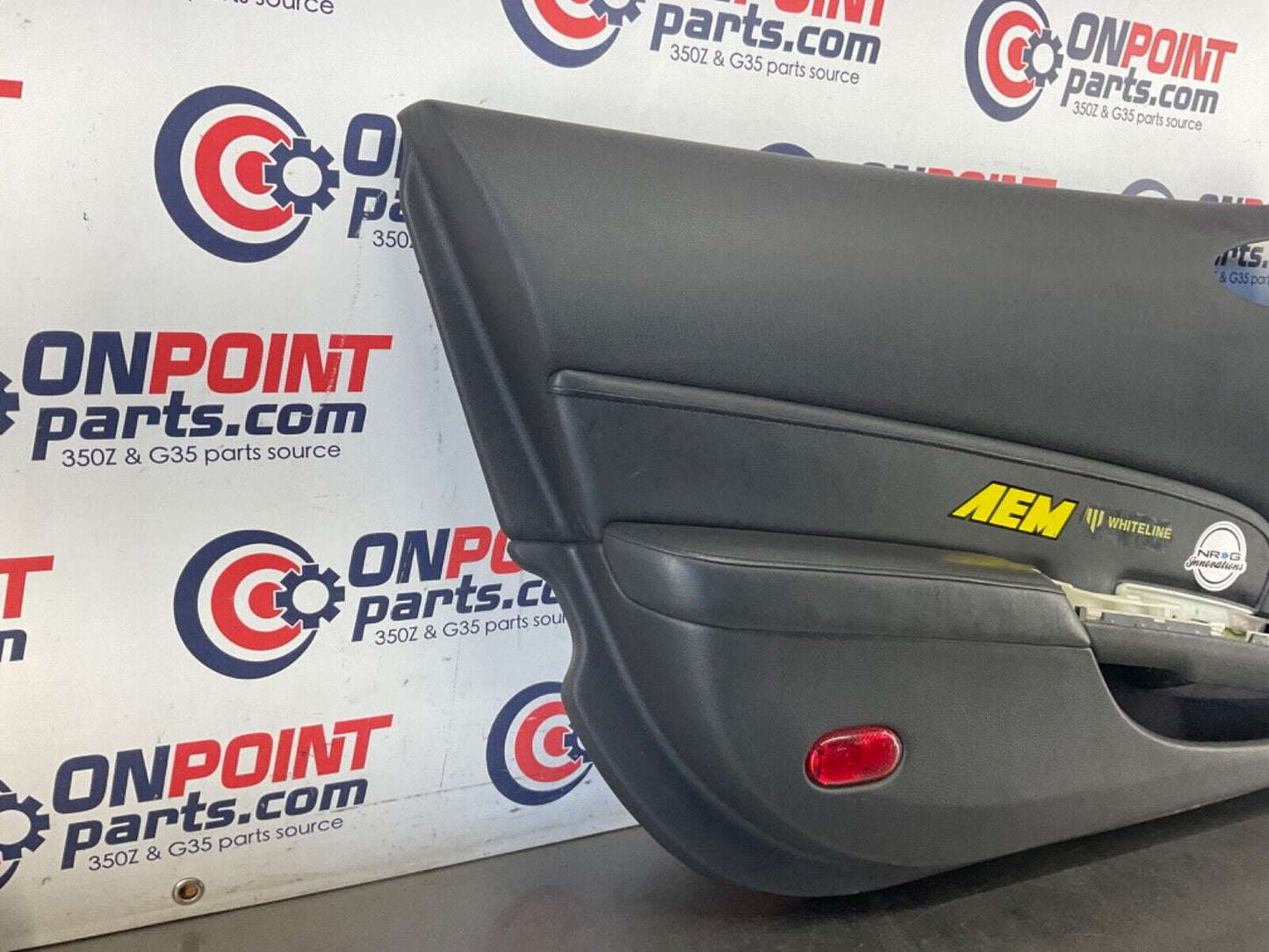 2007 Nissan Z33 350Z Driver Left Interior Door Panel OEM 21BGKE8 - On Point Parts Inc