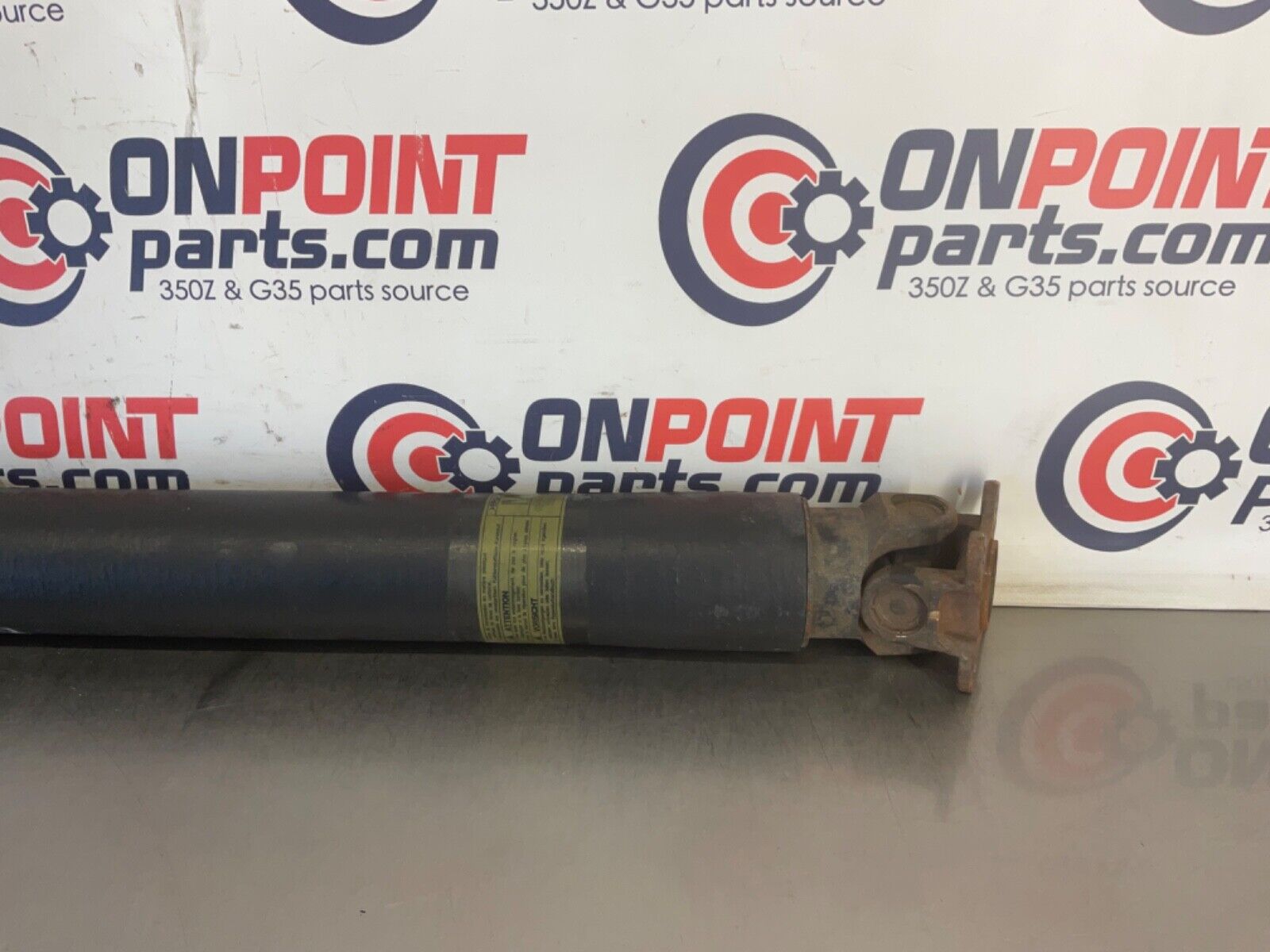 2007 Nissan Z33 350Z  Manual Driveshaft 164k OEM 21BGKE0 - On Point Parts Inc