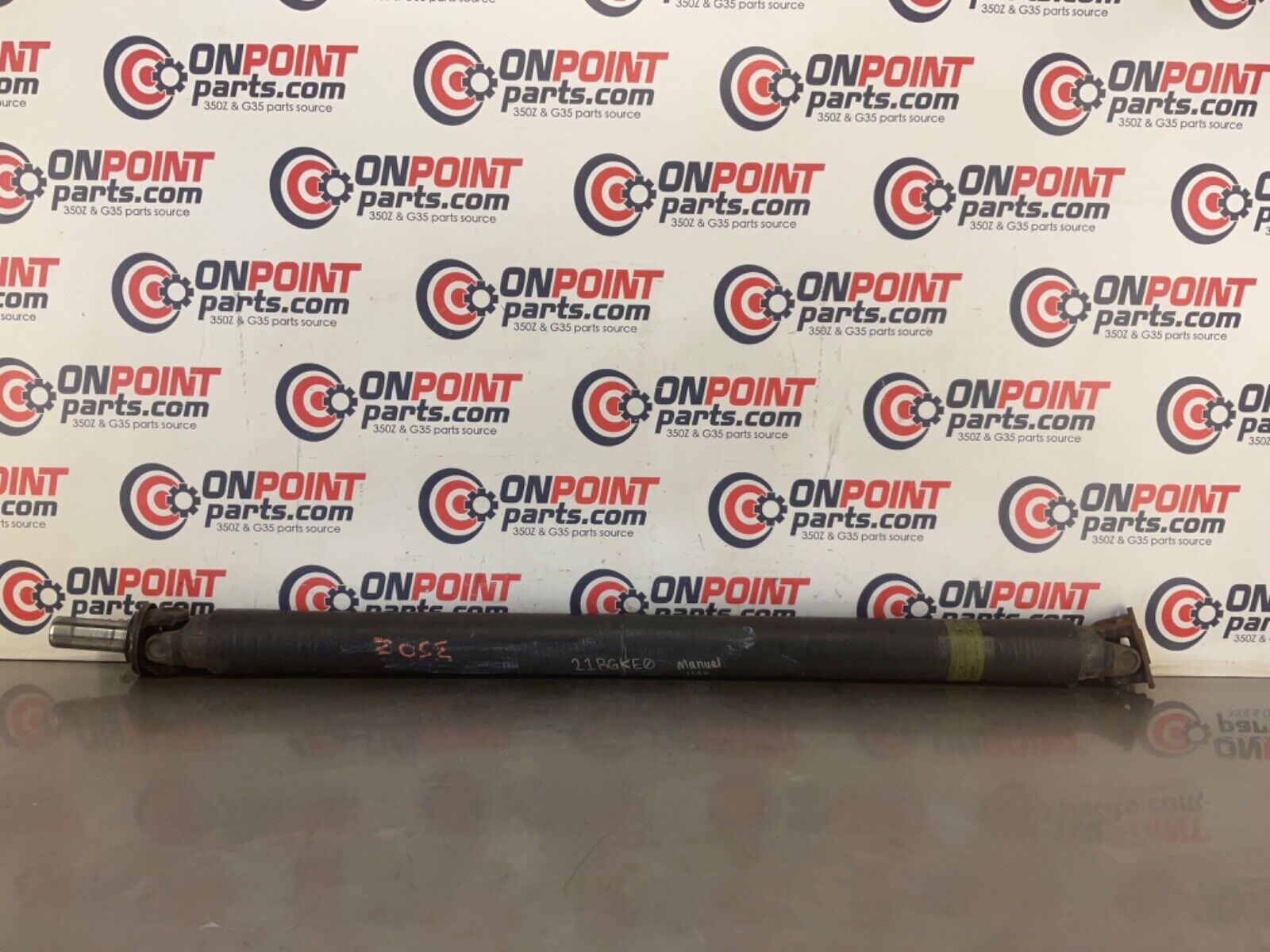 2007 Nissan Z33 350Z  Manual Driveshaft 164k OEM 21BGKE0 - On Point Parts Inc