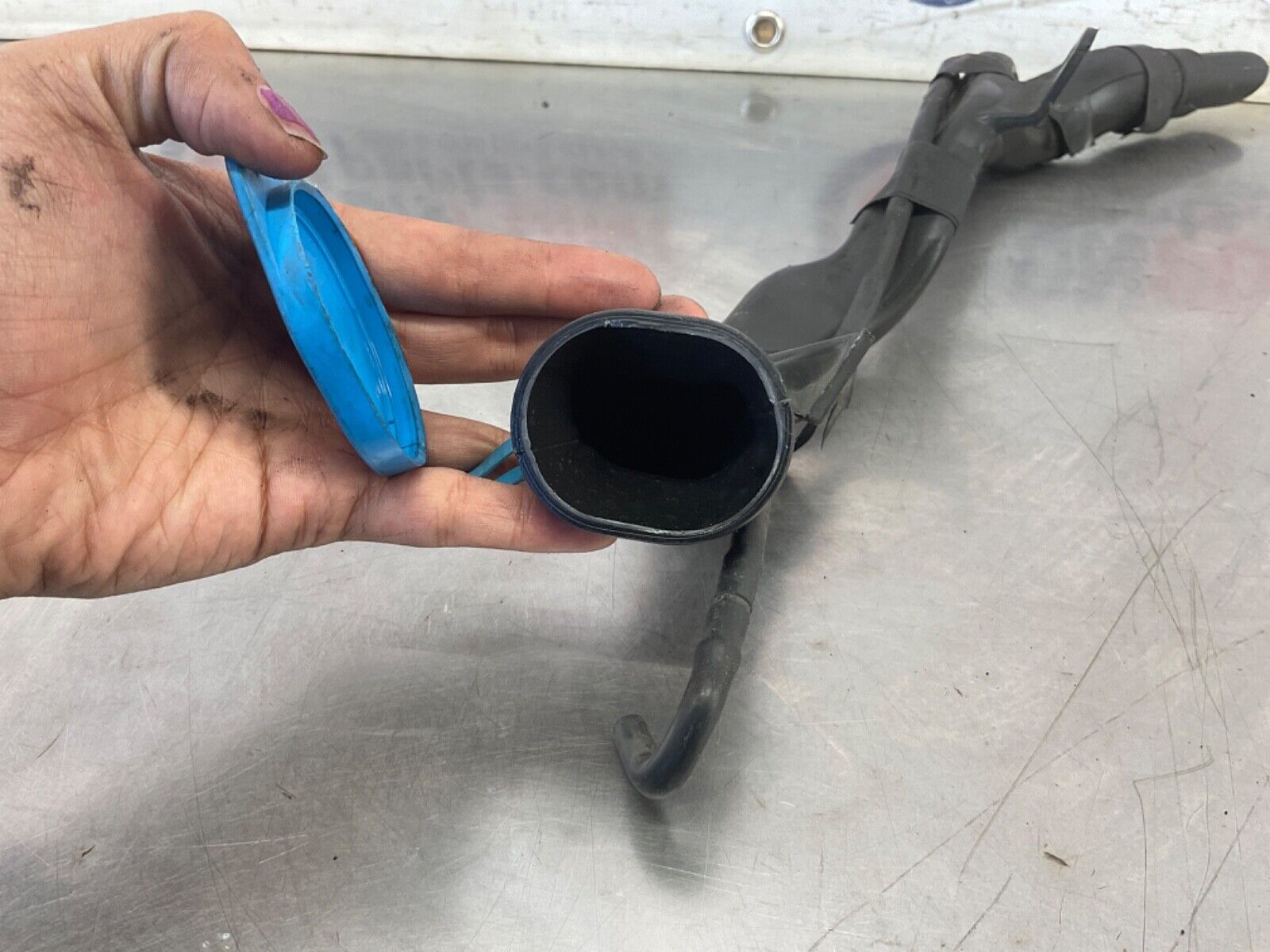 2007 Nissan Z33 350Z Windshield Wiper Washer Fluid Filler Tube OEM 21BGKEC - On Point Parts Inc