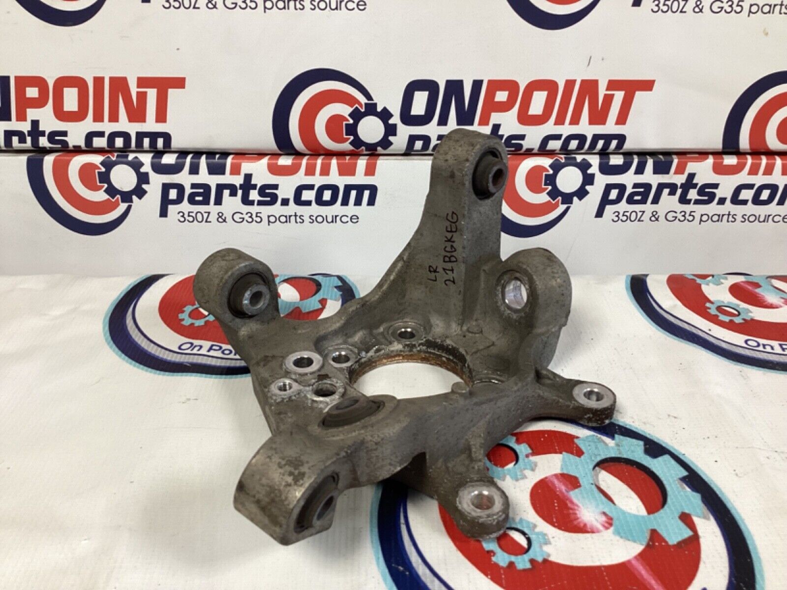 2007 Nissan Z33 350Z Driver Left Rear Suspension Knuckle Axle Housing OEM 21BGKE - On Point Parts Inc