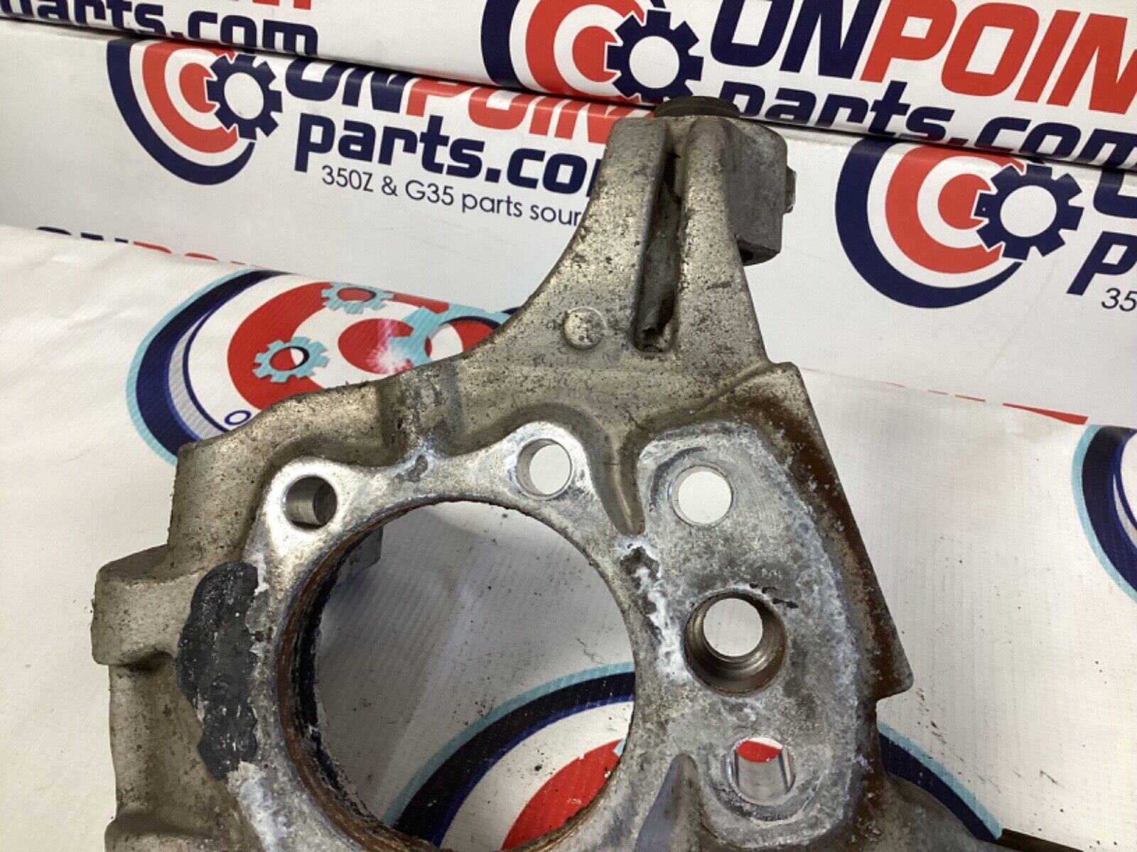 2007 Nissan Z33 350Z Driver Left Rear Suspension Knuckle Axle Housing OEM 21BGKE - On Point Parts Inc