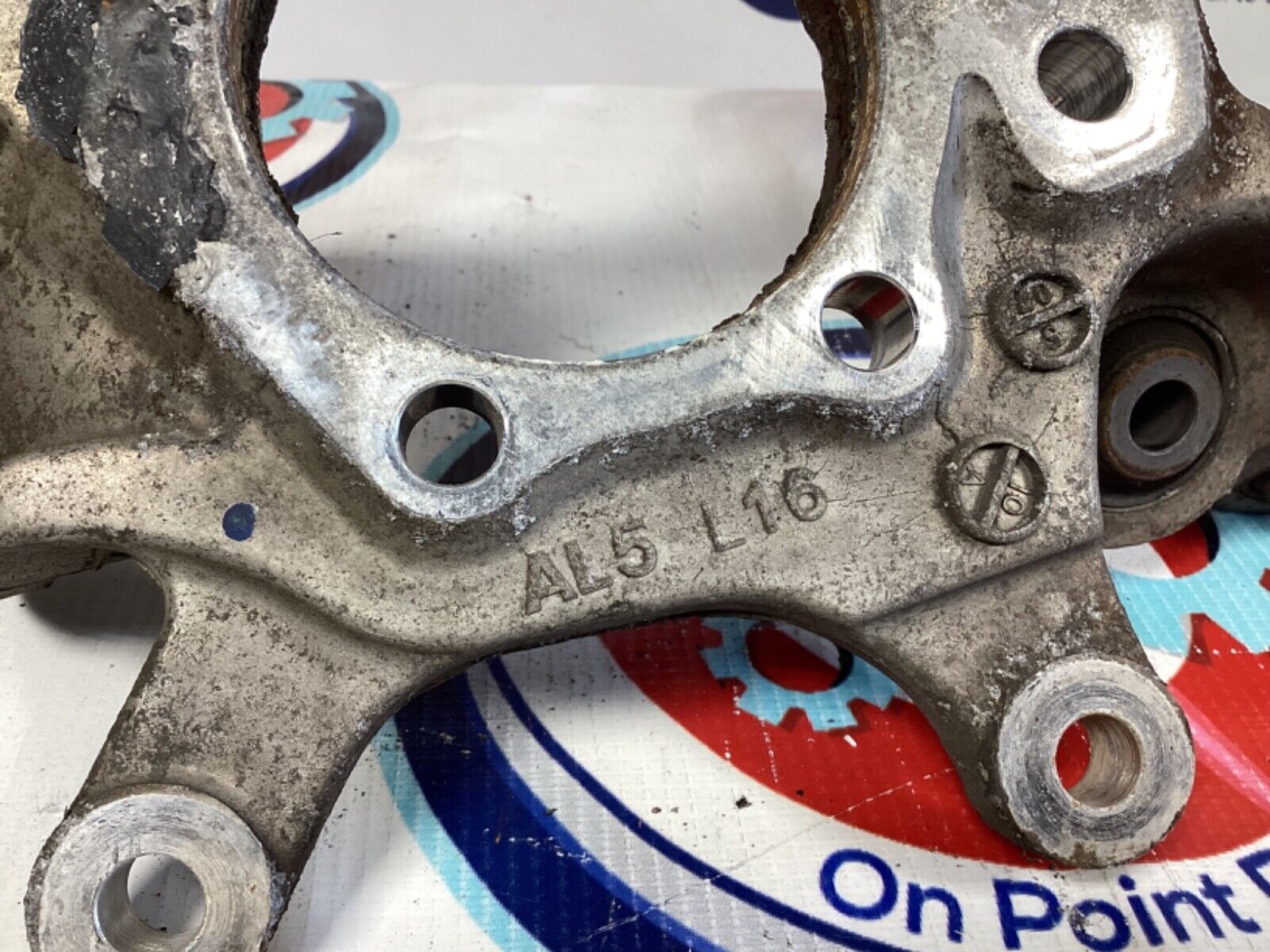 2007 Nissan Z33 350Z Driver Left Rear Suspension Knuckle Axle Housing OEM 21BGKE - On Point Parts Inc