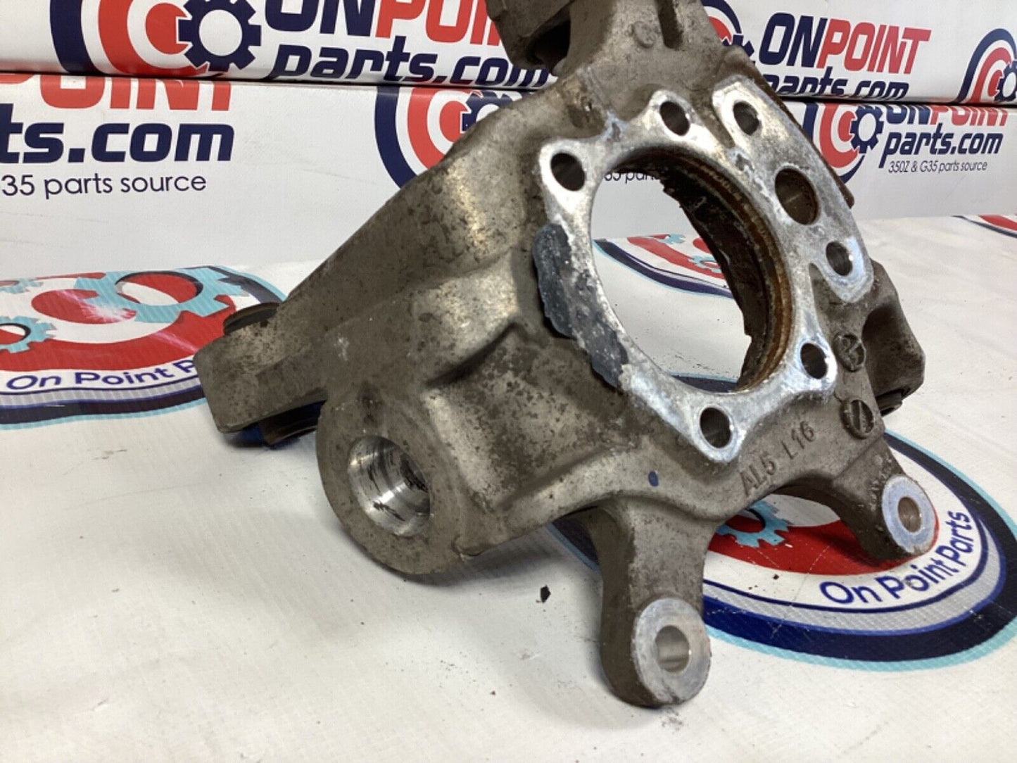 2007 Nissan Z33 350Z Driver Left Rear Suspension Knuckle Axle Housing OEM 21BGKE - On Point Parts Inc