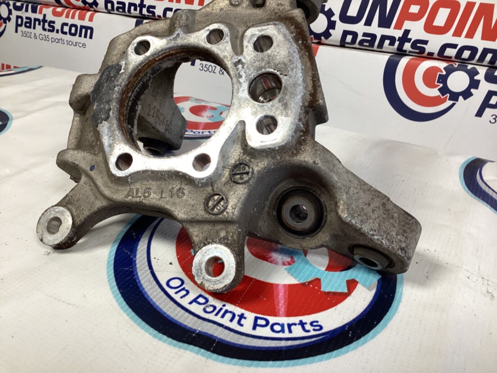 2007 Nissan Z33 350Z Driver Left Rear Suspension Knuckle Axle Housing OEM 21BGKE - On Point Parts Inc
