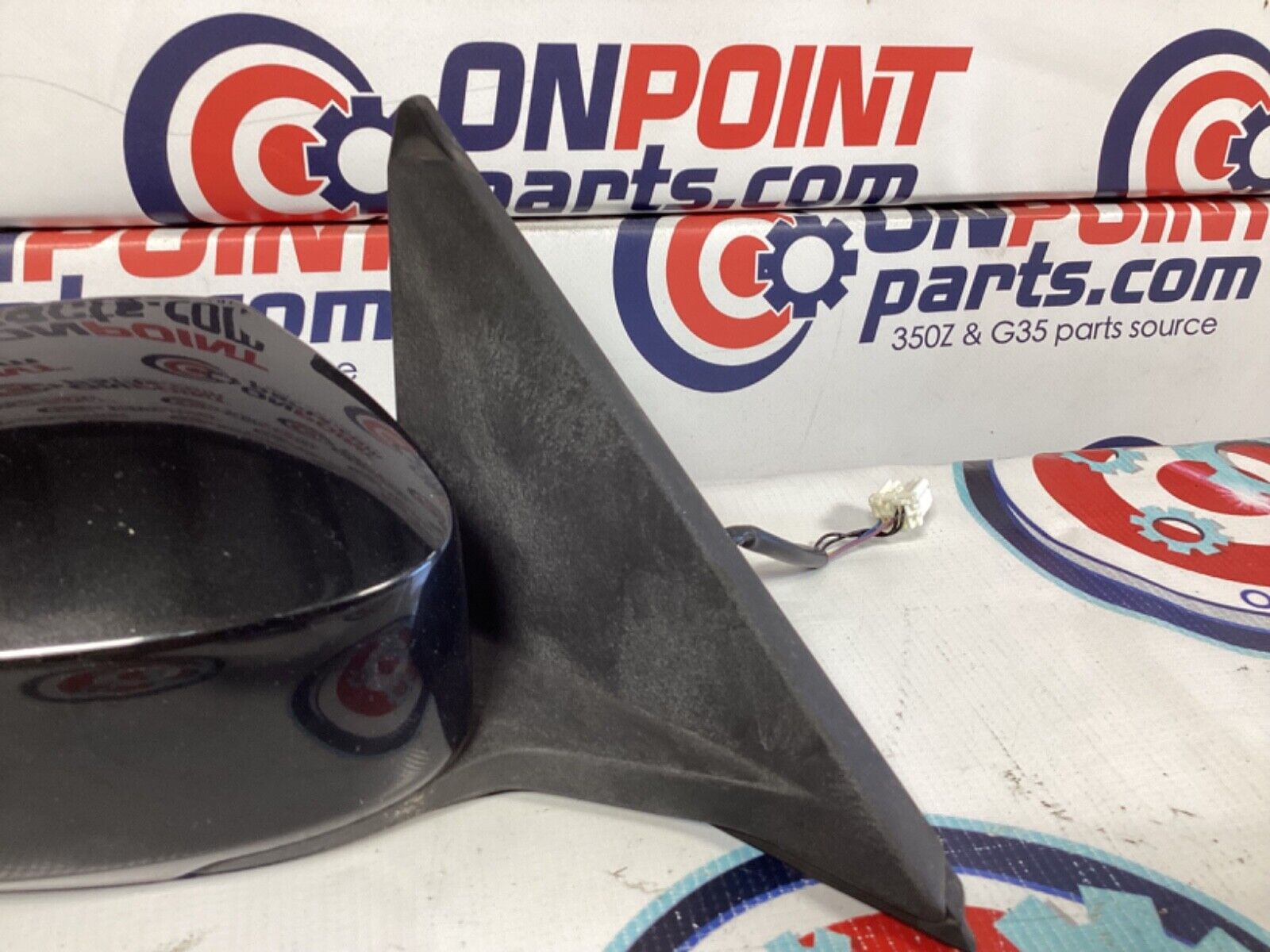 2007 Nissan Z33 350Z Passenger Right Power Side View Mirror OEM 21BGKEE - On Point Parts Inc