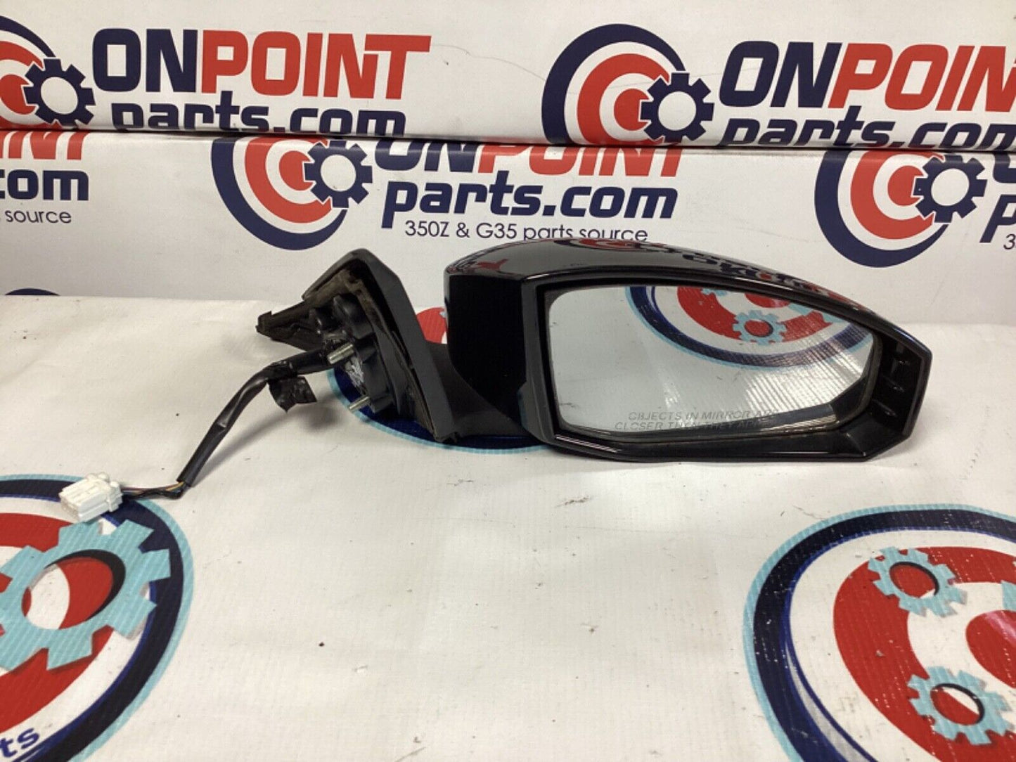 2007 Nissan Z33 350Z Passenger Right Power Side View Mirror OEM 21BGKEE - On Point Parts Inc