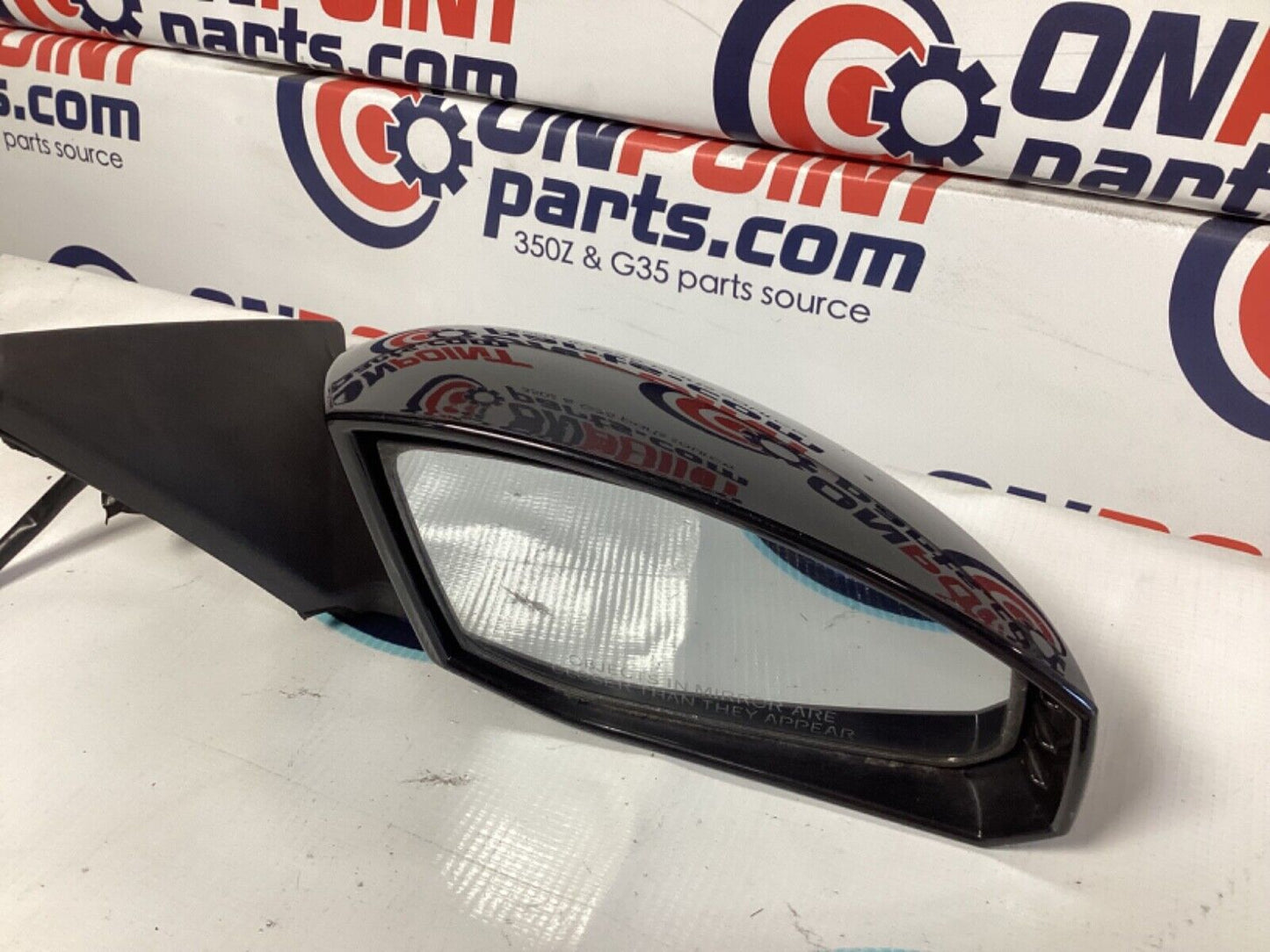 2007 Nissan Z33 350Z Passenger Right Power Side View Mirror OEM 21BGKEE - On Point Parts Inc