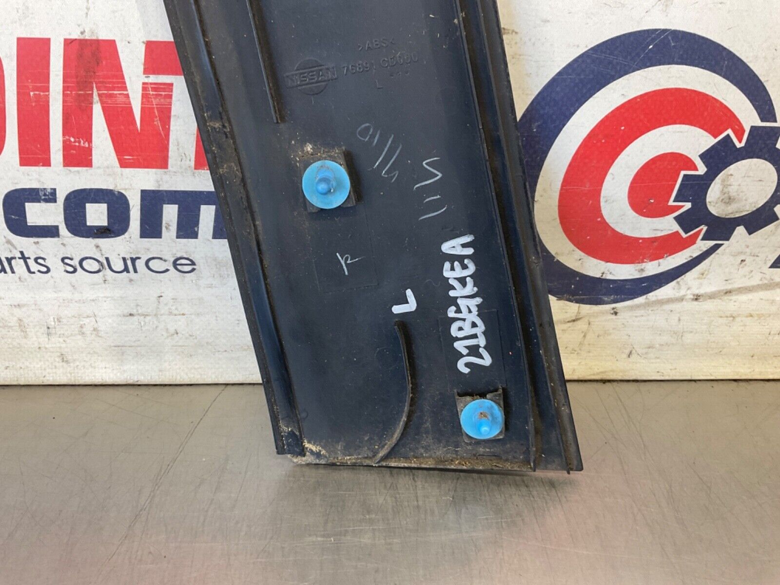 2007 Nissan Z33 350Z Driver Left Exterior B Pillar Trim 76891 OEM 21BGKEA - On Point Parts Inc