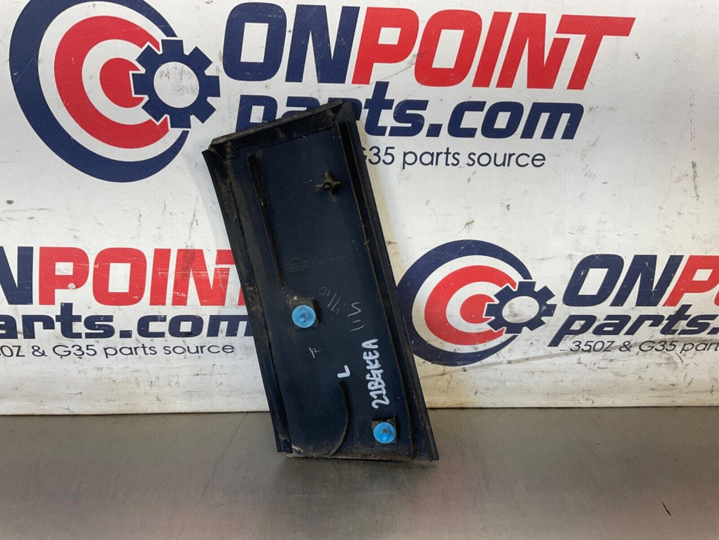 2007 Nissan Z33 350Z Driver Left Exterior B Pillar Trim 76891 OEM 21BGKEA - On Point Parts Inc