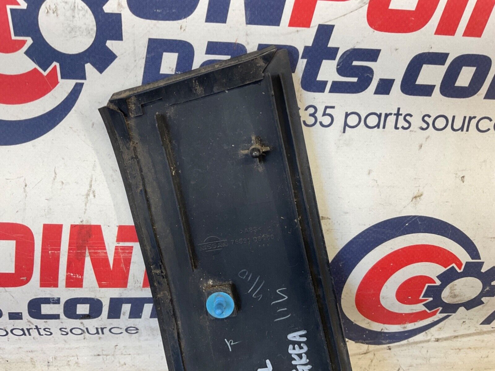 2007 Nissan Z33 350Z Driver Left Exterior B Pillar Trim 76891 OEM 21BGKEA - On Point Parts Inc