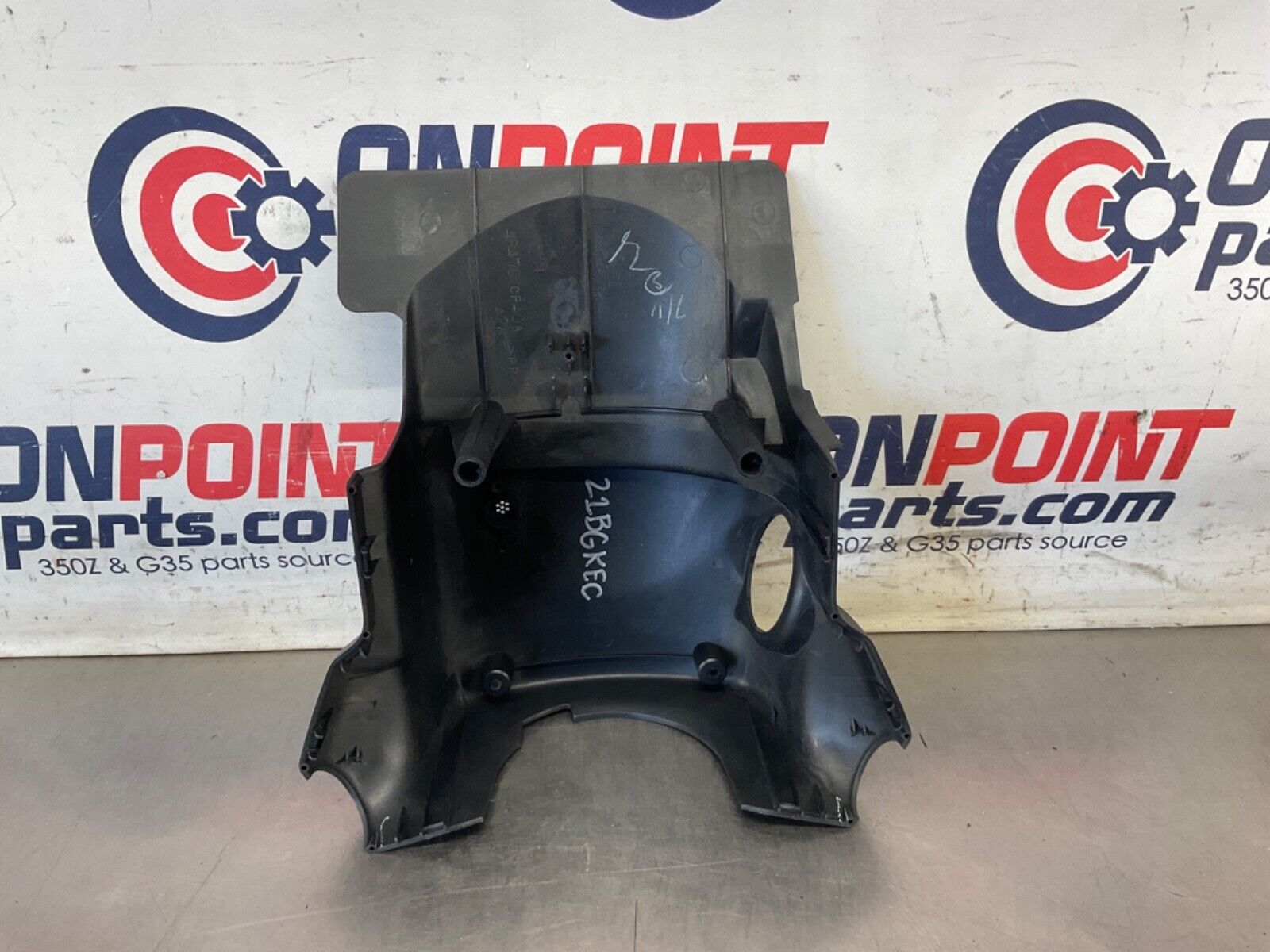 2007 Nissan Z33 350Z Lower Steering Column Cover Trim 48470  OEM 21BGKEC - On Point Parts Inc