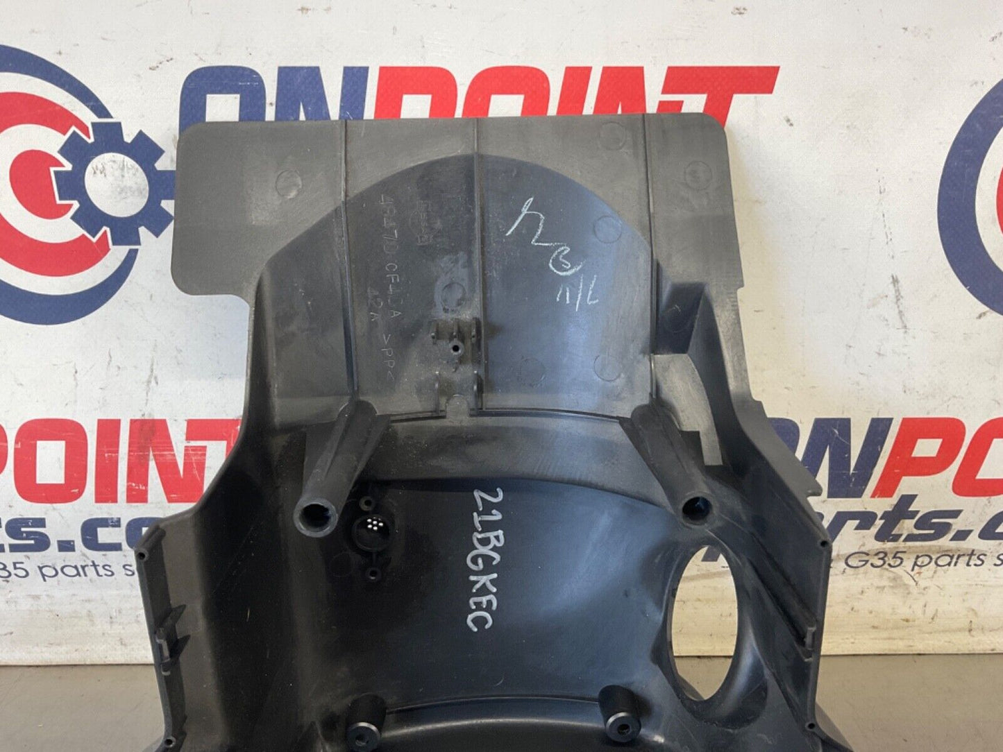 2007 Nissan Z33 350Z Lower Steering Column Cover Trim 48470  OEM 21BGKEC - On Point Parts Inc