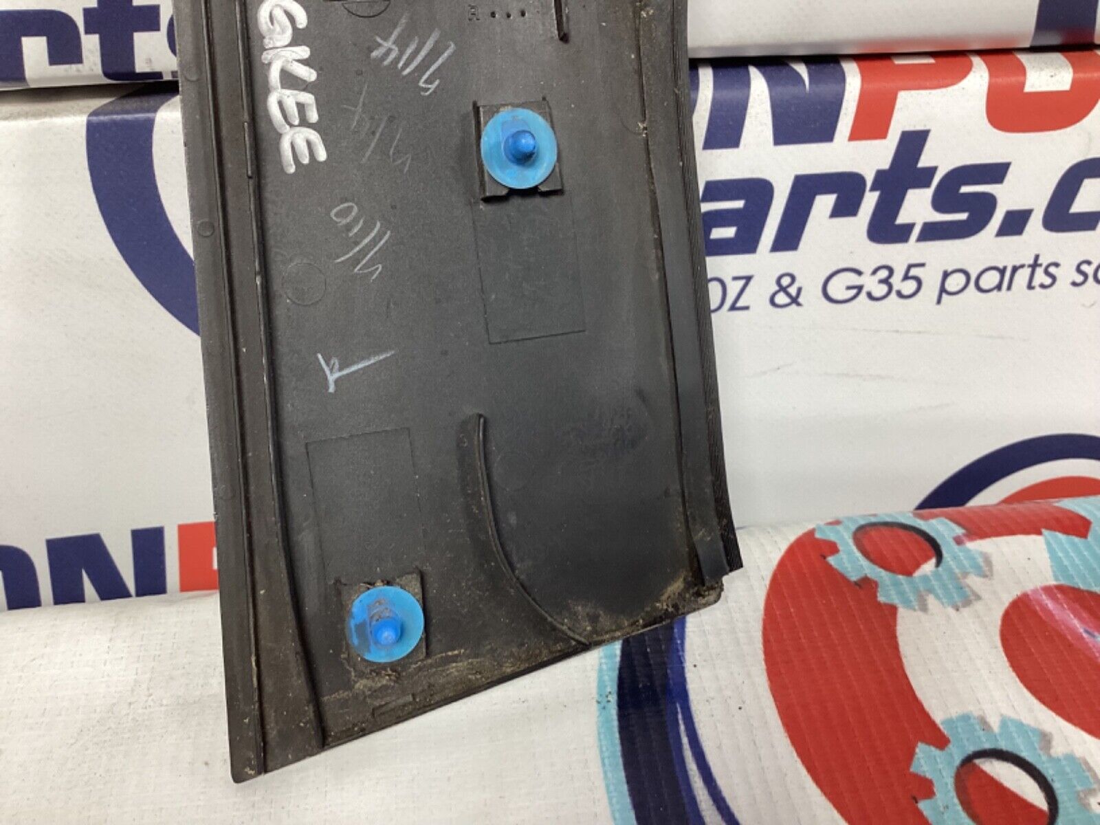 2007 Nissan Z33 350Z Passenger Right Exterior B Pillar Trim 76890 OEM 21BGKEE - On Point Parts Inc