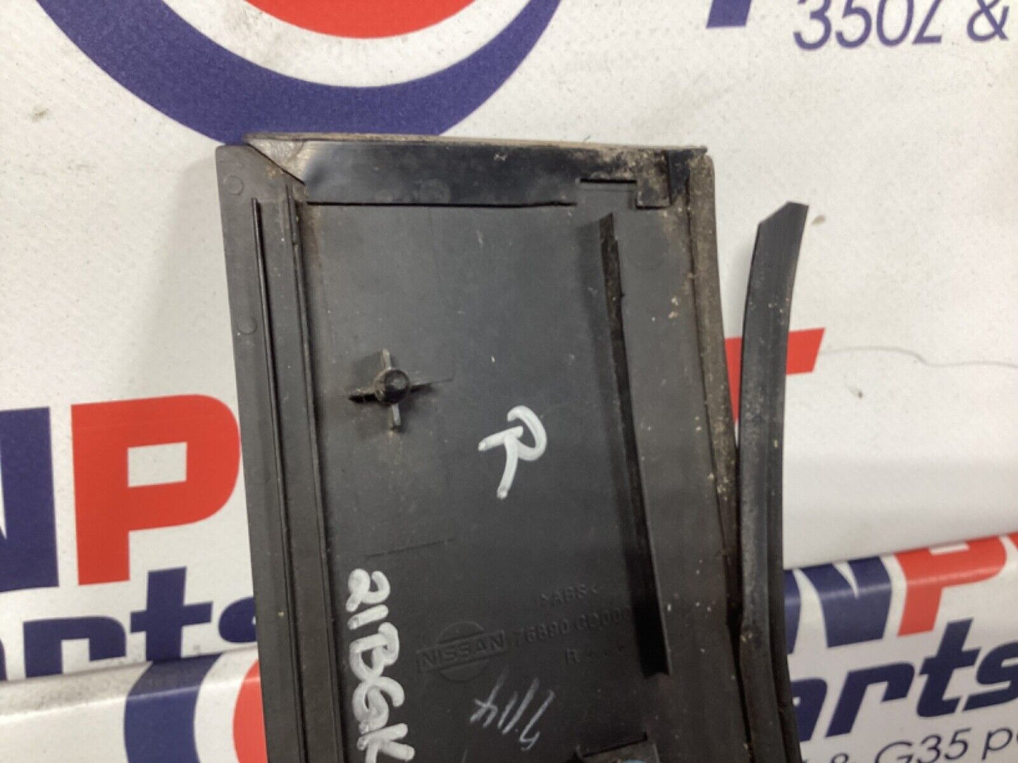 2007 Nissan Z33 350Z Passenger Right Exterior B Pillar Trim 76890 OEM 21BGKEE - On Point Parts Inc