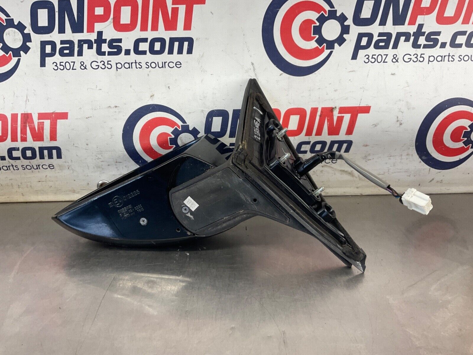 2007 Nissan Z33 350Z Driver Left Side Mirror OEM 21BGKEA - On Point Parts Inc