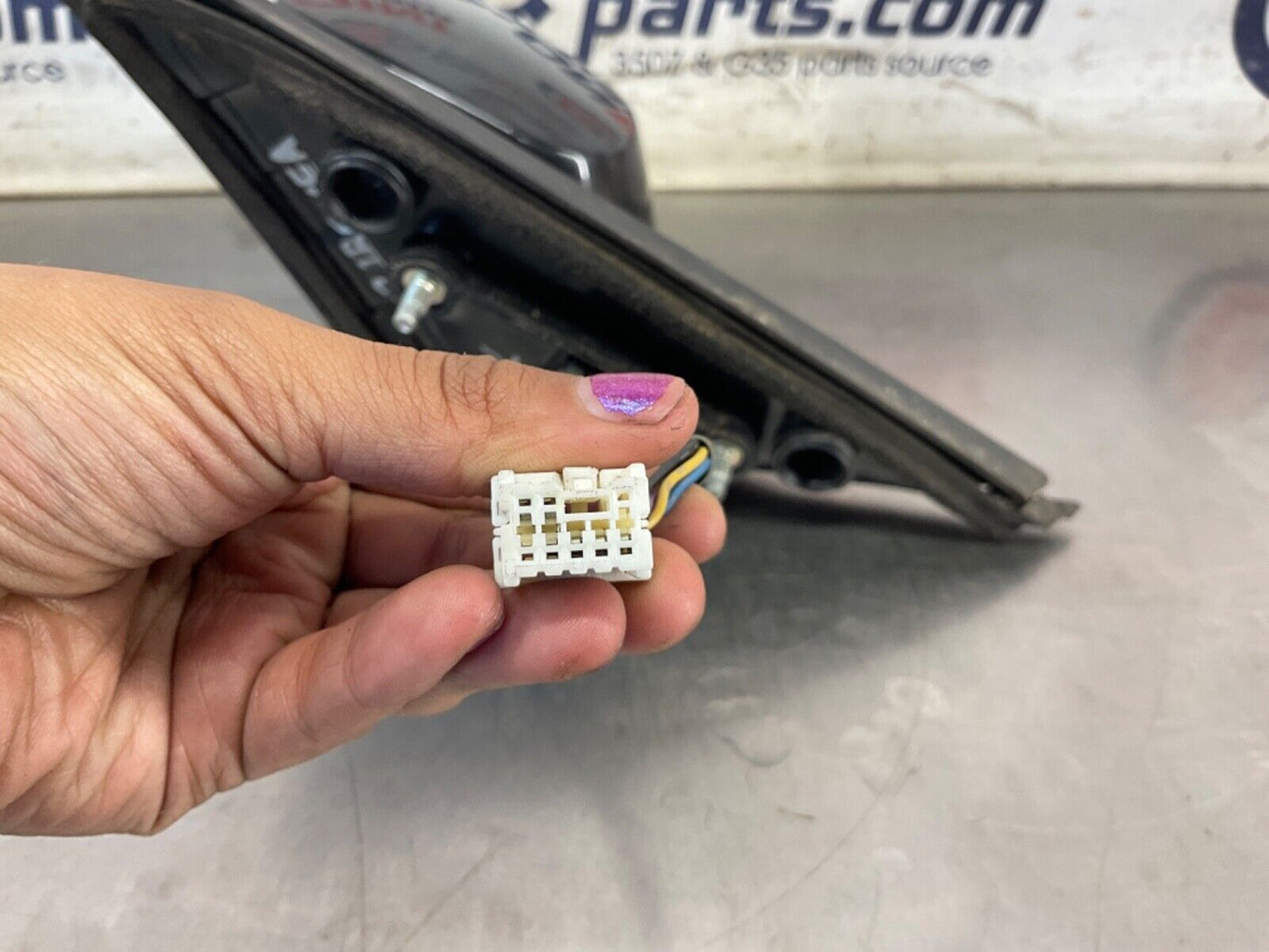 2007 Nissan Z33 350Z Driver Left Side Mirror OEM 21BGKEA - On Point Parts Inc