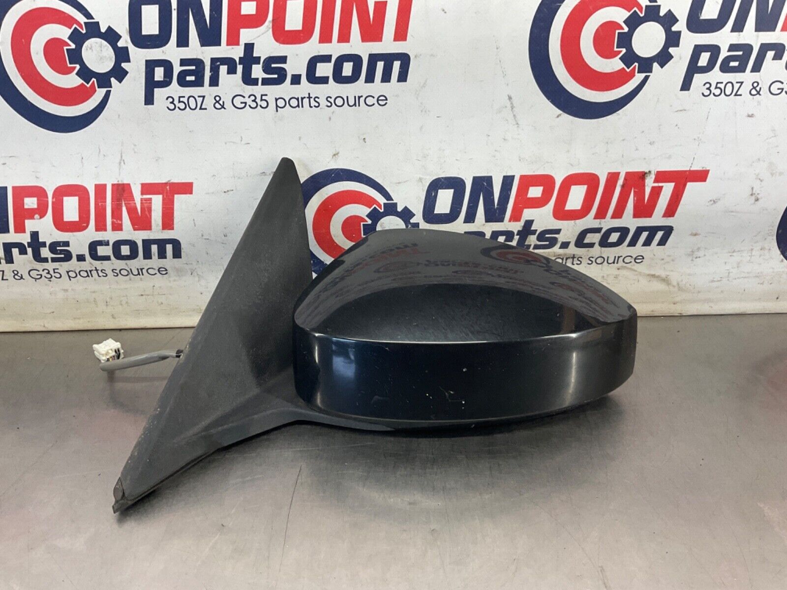 2007 Nissan Z33 350Z Driver Left Side Mirror OEM 21BGKEA - On Point Parts Inc