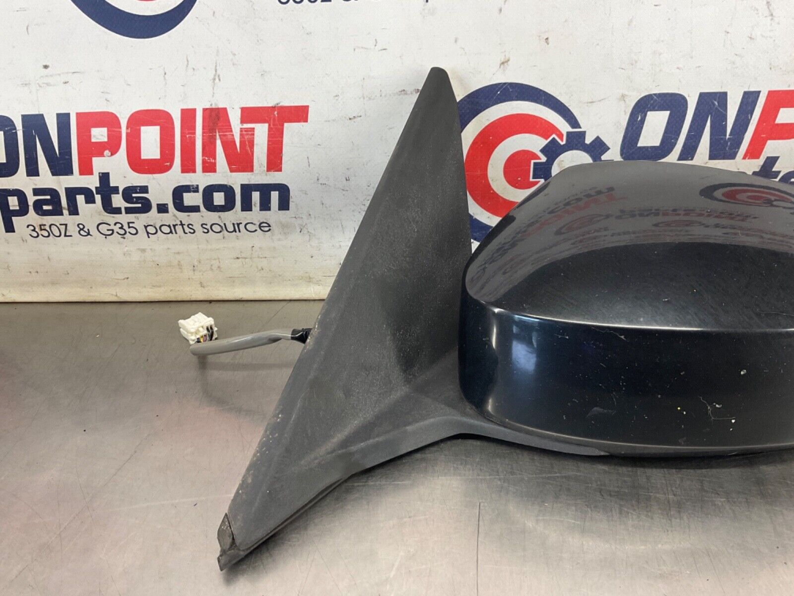 2007 Nissan Z33 350Z Driver Left Side Mirror OEM 21BGKEA - On Point Parts Inc