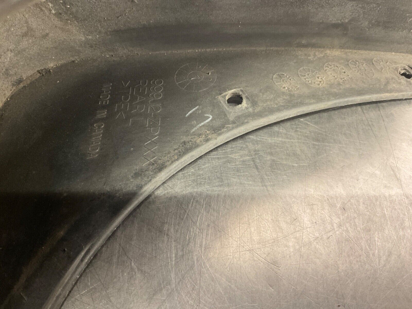 2007 Nissan Z33 350Z Passenger Right Rear Mudflap OEM 21BGKEK - On Point Parts Inc