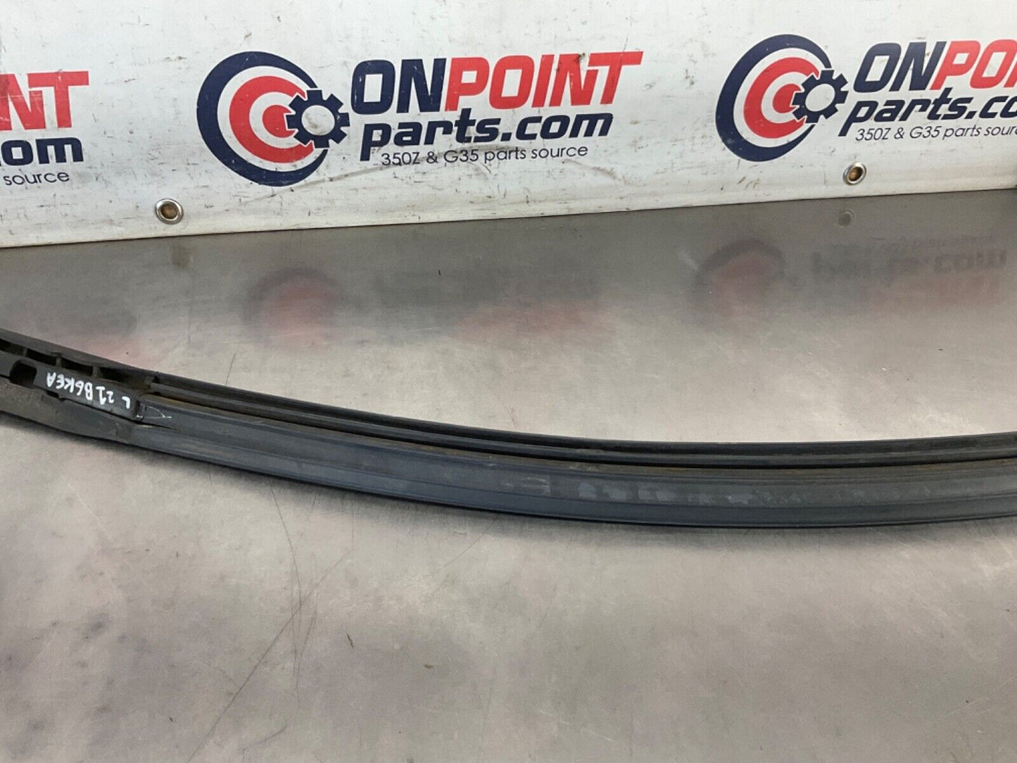 2007 Nissan Z33 350Z Driver Left Exterior A Pillar Seal Weatherstrip OEM 21BGKEA - On Point Parts Inc