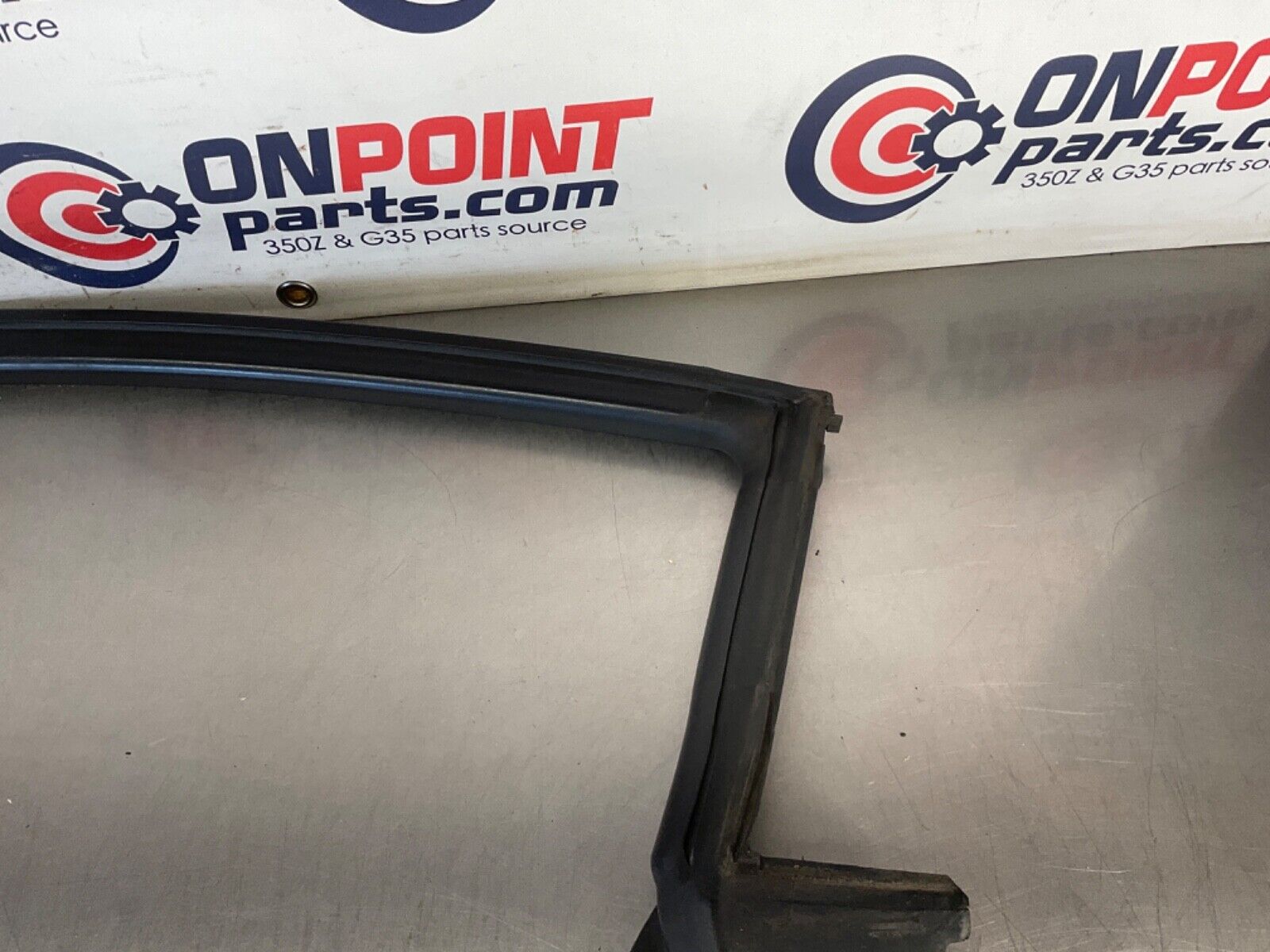 2007 Nissan Z33 350Z Driver Left Exterior A Pillar Seal Weatherstrip OEM 21BGKEA - On Point Parts Inc