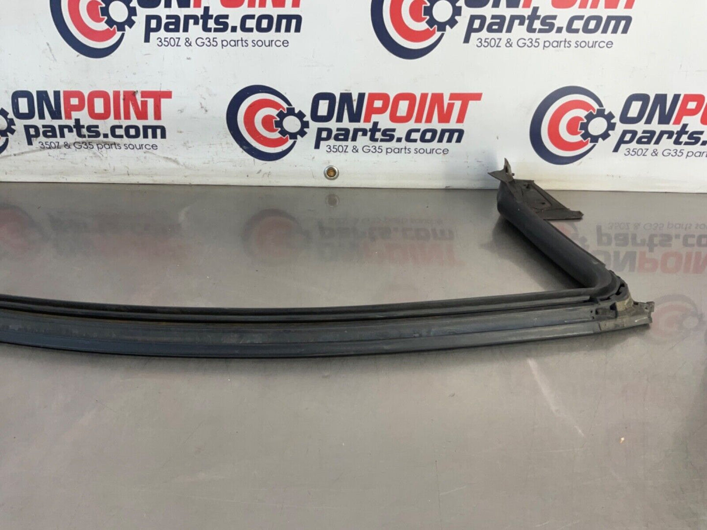 2007 Nissan Z33 350Z Driver Left Exterior A Pillar Seal Weatherstrip OEM 21BGKEA - On Point Parts Inc