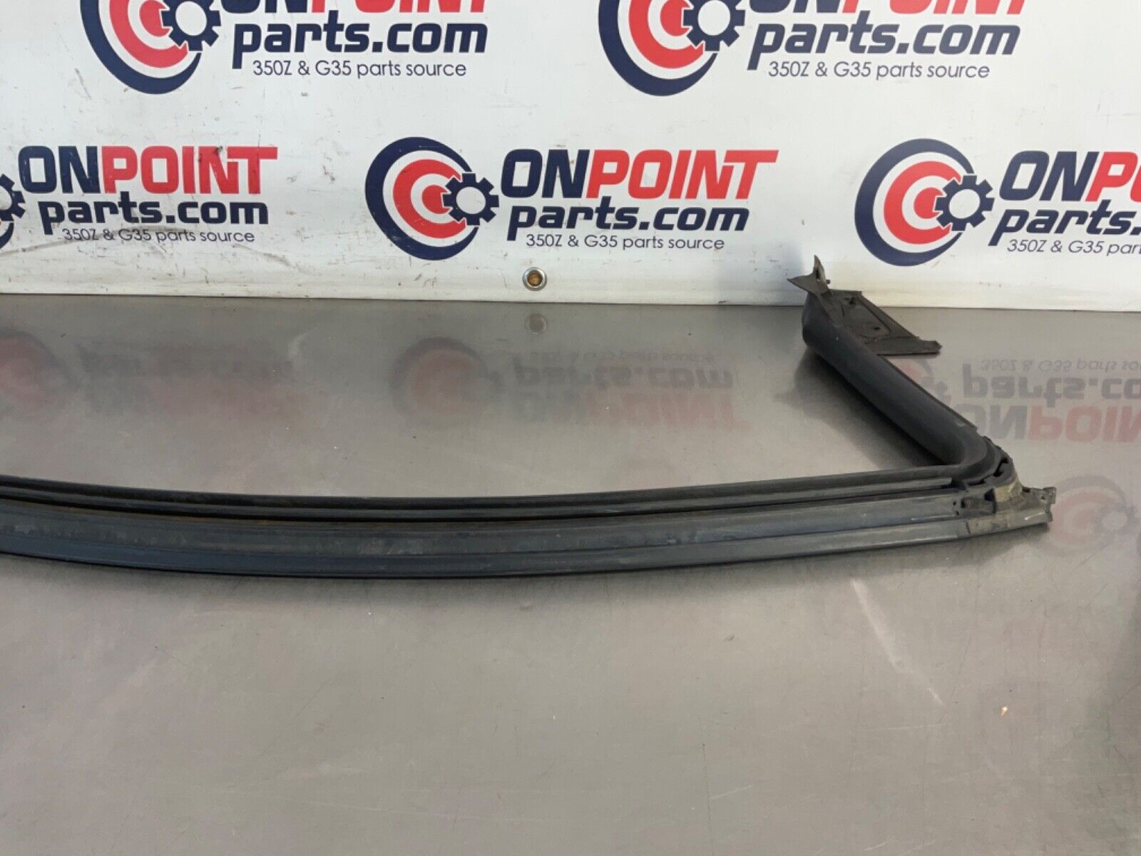 2007 Nissan Z33 350Z Driver Left Exterior A Pillar Seal Weatherstrip OEM 21BGKEA - On Point Parts Inc