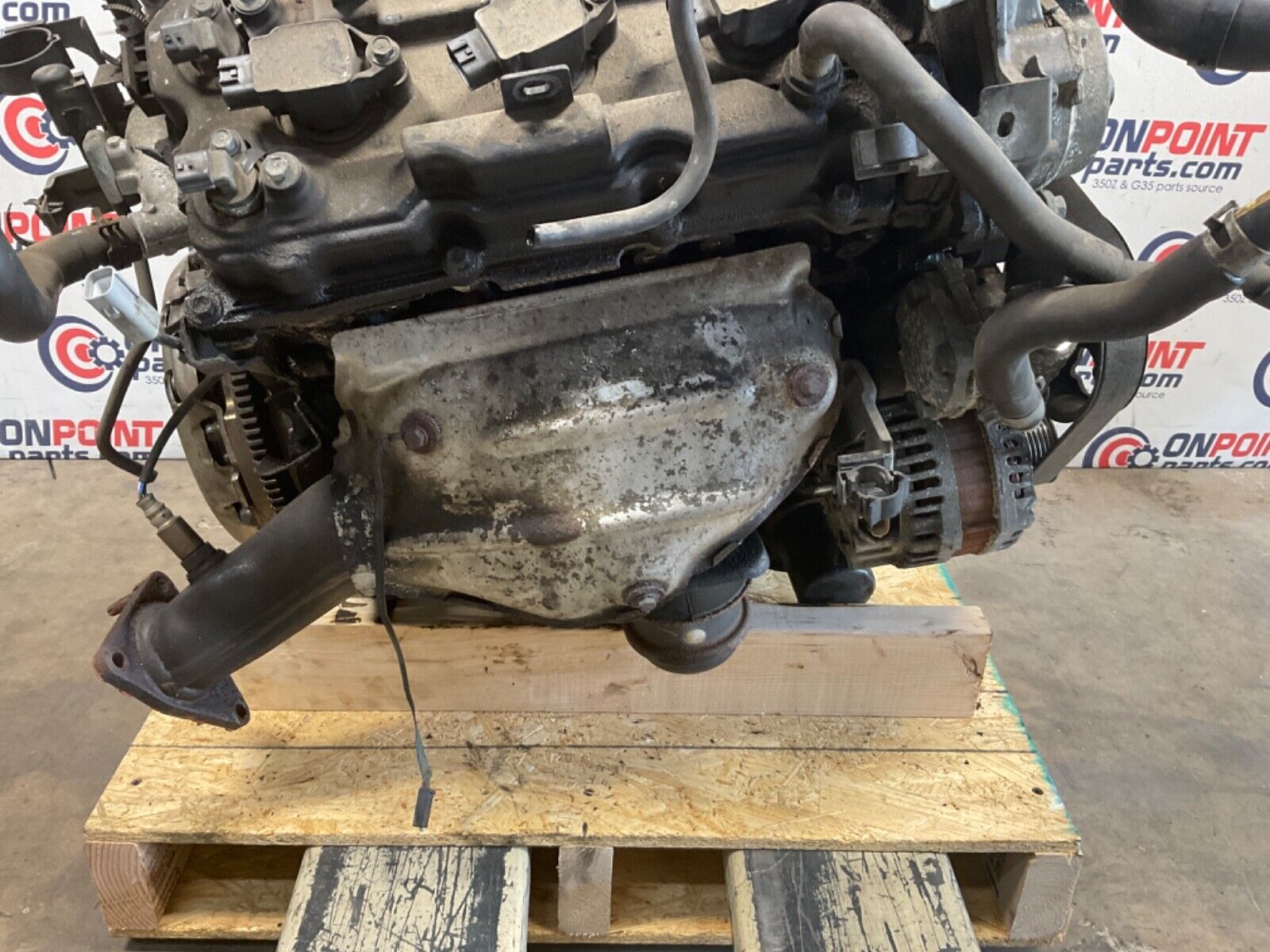 2007 Nissan Z33 350Z VQ35HR Manual 6 Speed Engine 164k OEM 21BGKE0 - On Point Parts Inc