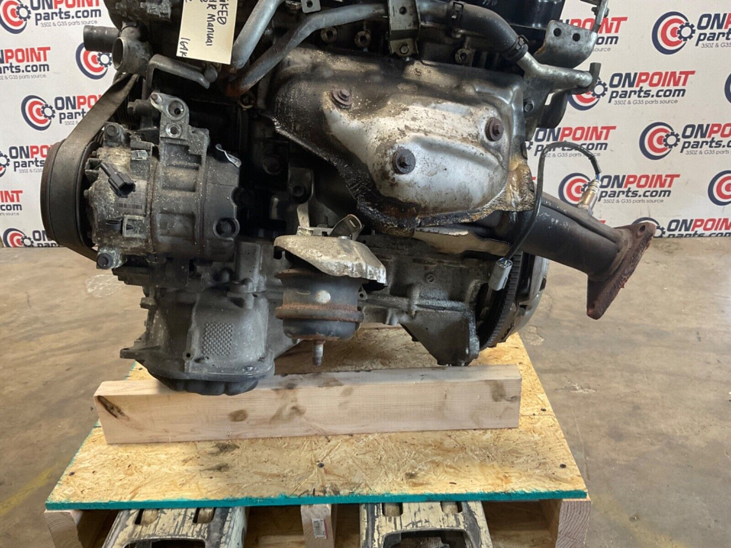 2007 Nissan Z33 350Z VQ35HR Manual 6 Speed Engine 164k OEM 21BGKE0 - On Point Parts Inc