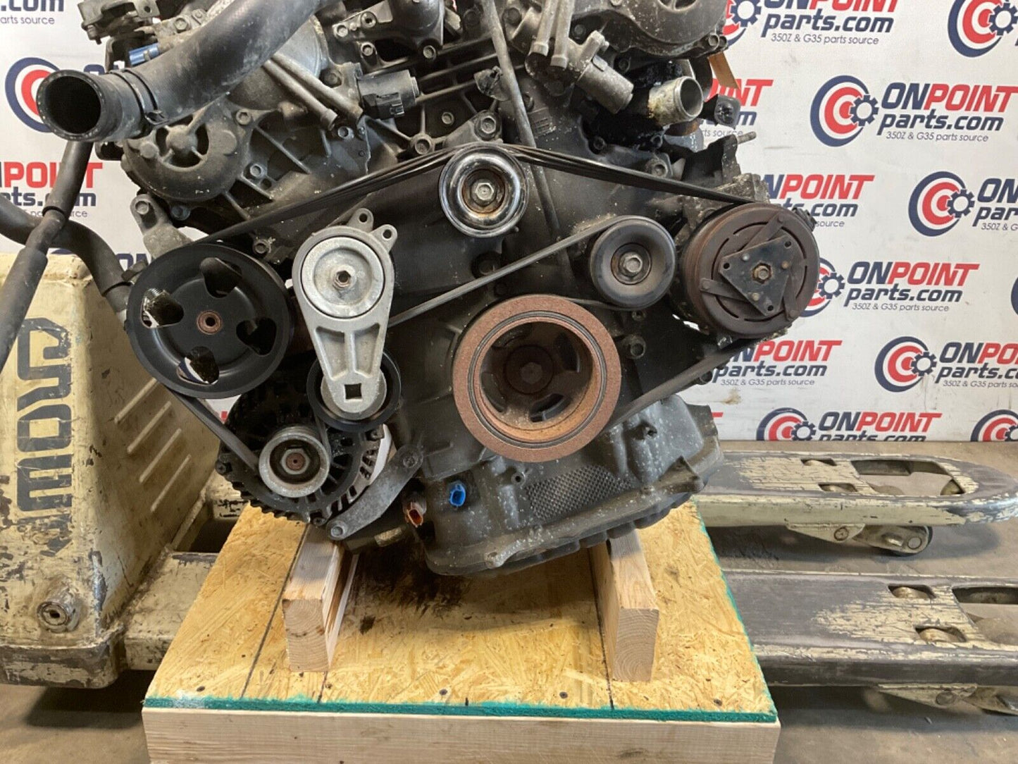 2007 Nissan Z33 350Z VQ35HR Manual 6 Speed Engine 164k OEM 21BGKE0 - On Point Parts Inc