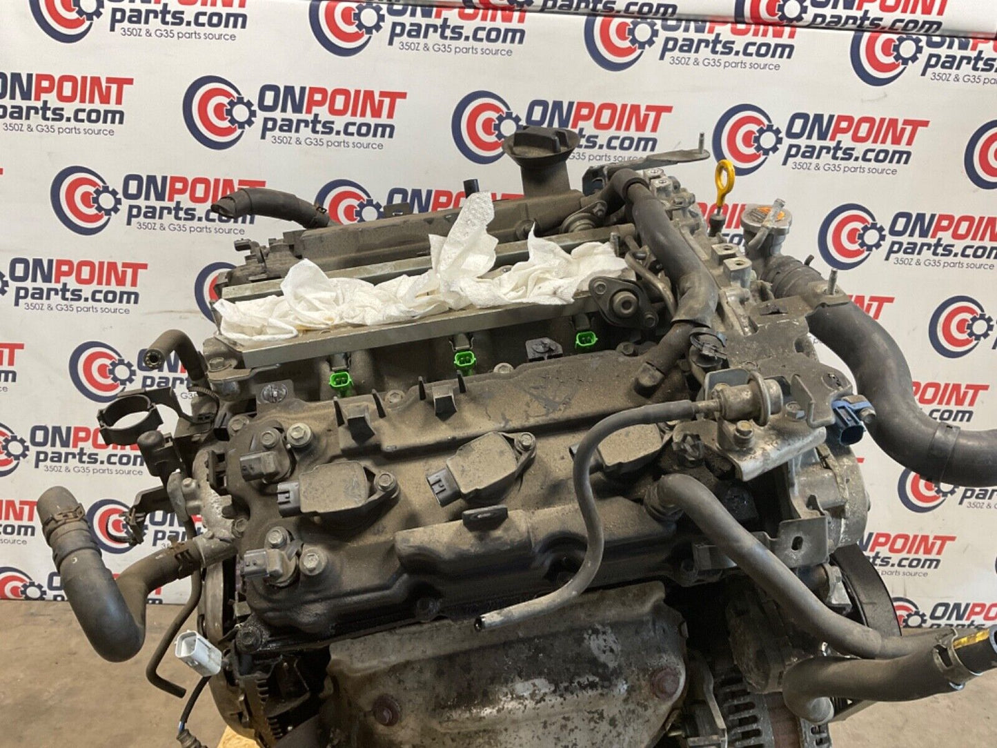 2007 Nissan Z33 350Z VQ35HR Manual 6 Speed Engine 164k OEM 21BGKE0 - On Point Parts Inc