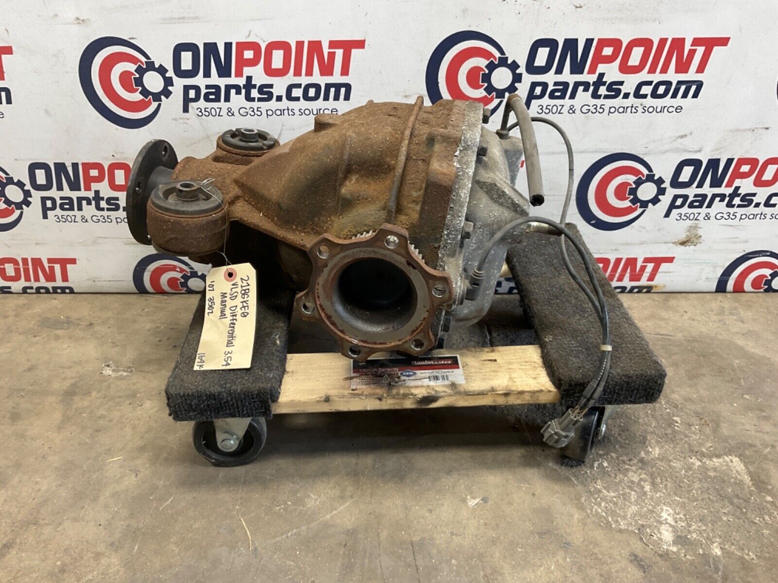 2007 Nissan Z33 350Z VLSD Manual Differential 3.54 164k OEM 21BGKE0 - On Point Parts Inc