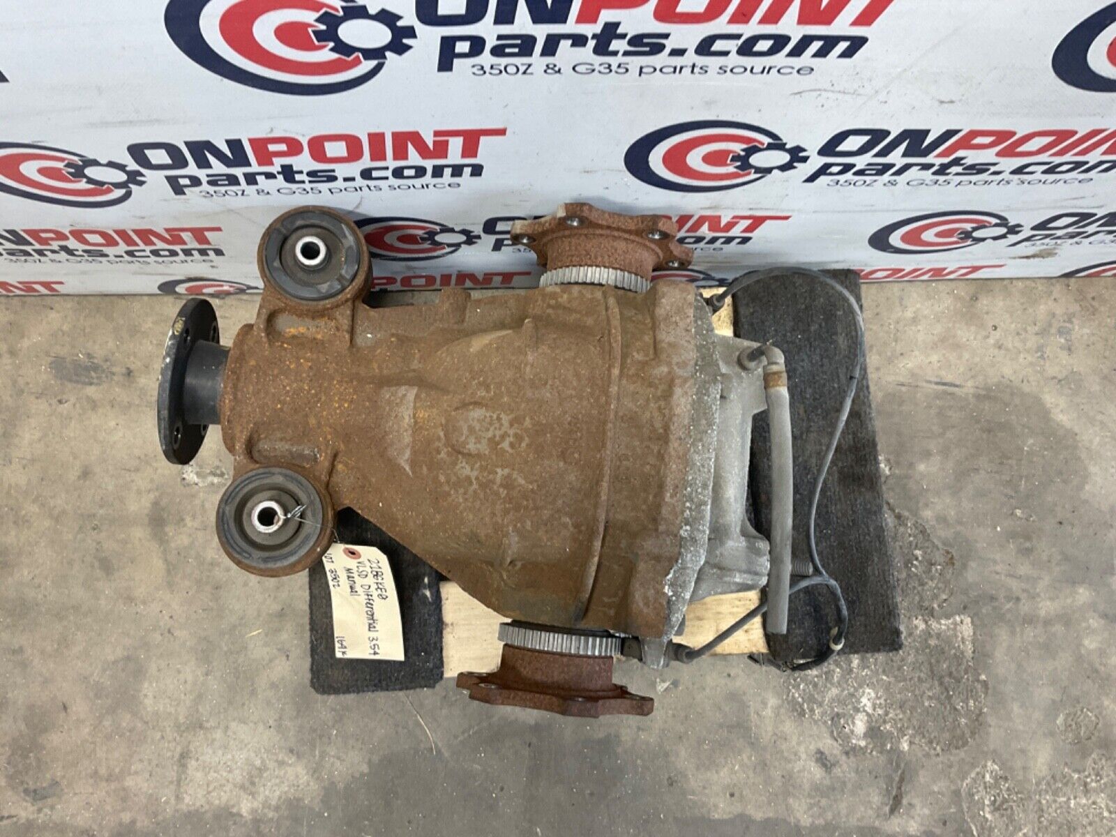 2007 Nissan Z33 350Z VLSD Manual Differential 3.54 164k OEM 21BGKE0 - On Point Parts Inc
