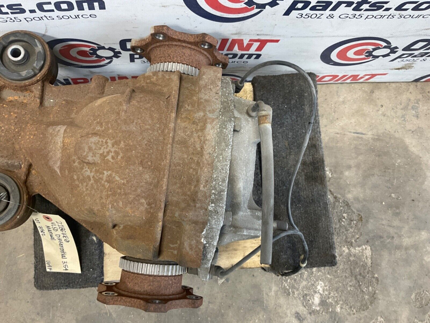 2007 Nissan Z33 350Z VLSD Manual Differential 3.54 164k OEM 21BGKE0 - On Point Parts Inc