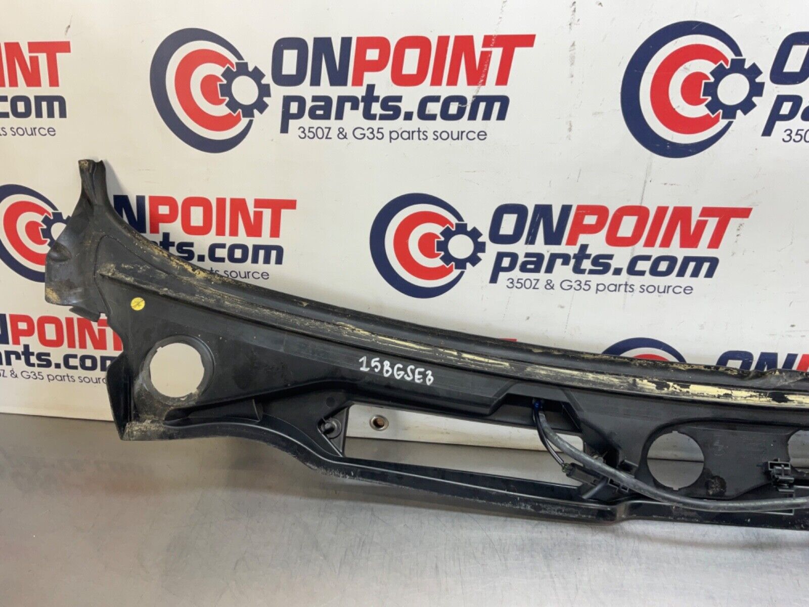 2009 BMW E92 335i Windshield Wiper Cowl OEM 15BGSE3 - On Point Parts Inc