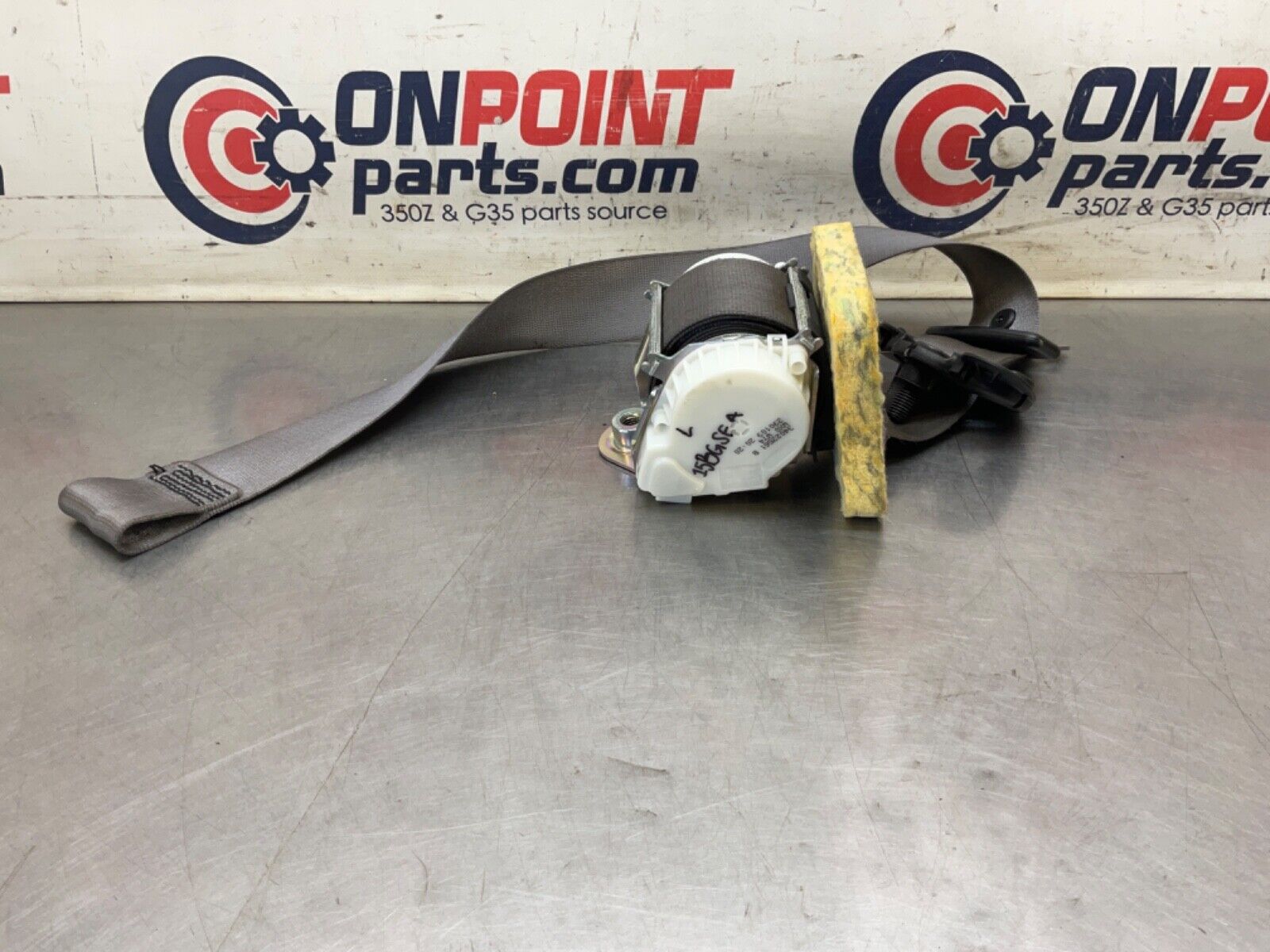 2009 BMW E92 335i Driver Left Seat Belt Retractor Tensioner OEM 15BGSEA - On Point Parts Inc