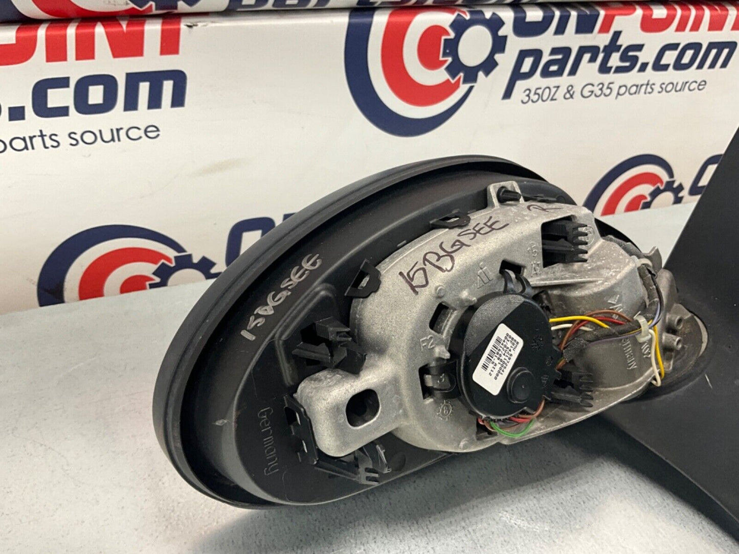 2009 BMW E92 335i Passenger Right Power Side View Mirror Assembly OEM 15BGSEE - On Point Parts Inc