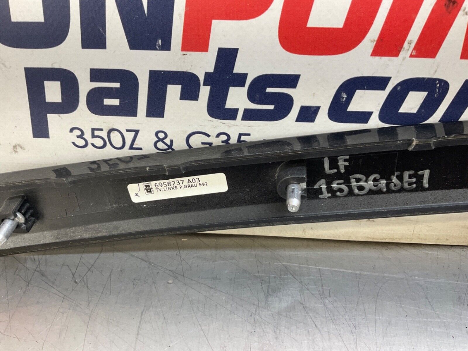 2009 BMW E92 335i Driver Front Gray Poplar Door Trim 695837-A03 OEM 15BGSE7F - On Point Parts Inc