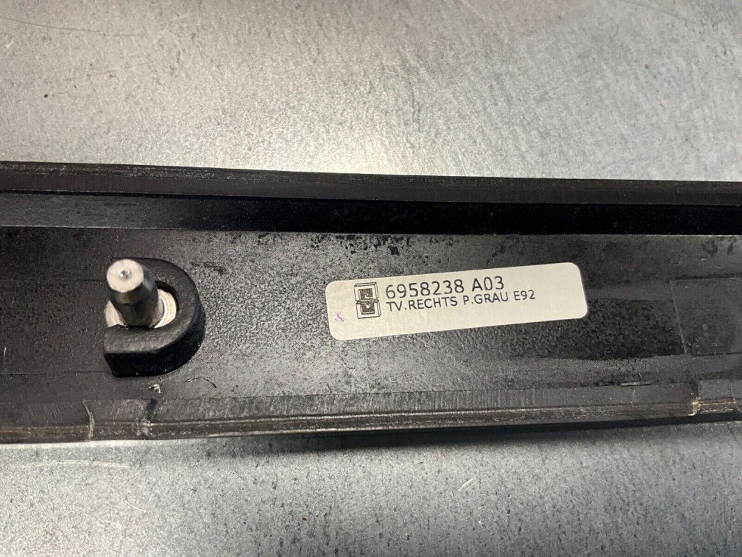 2009 BMW E92 335i Passenger Gray Poplar Door Moulding Trim 6958238 OEM 15BGSE7 - On Point Parts Inc