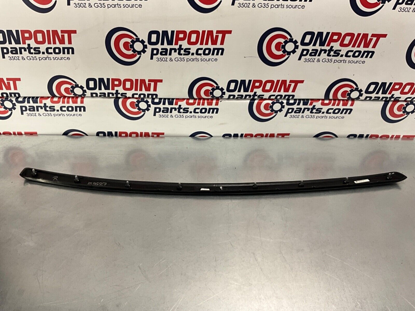 2009 BMW E92 335i Passenger Gray Poplar Door Moulding Trim 6958238 OEM 15BGSE7 - On Point Parts Inc