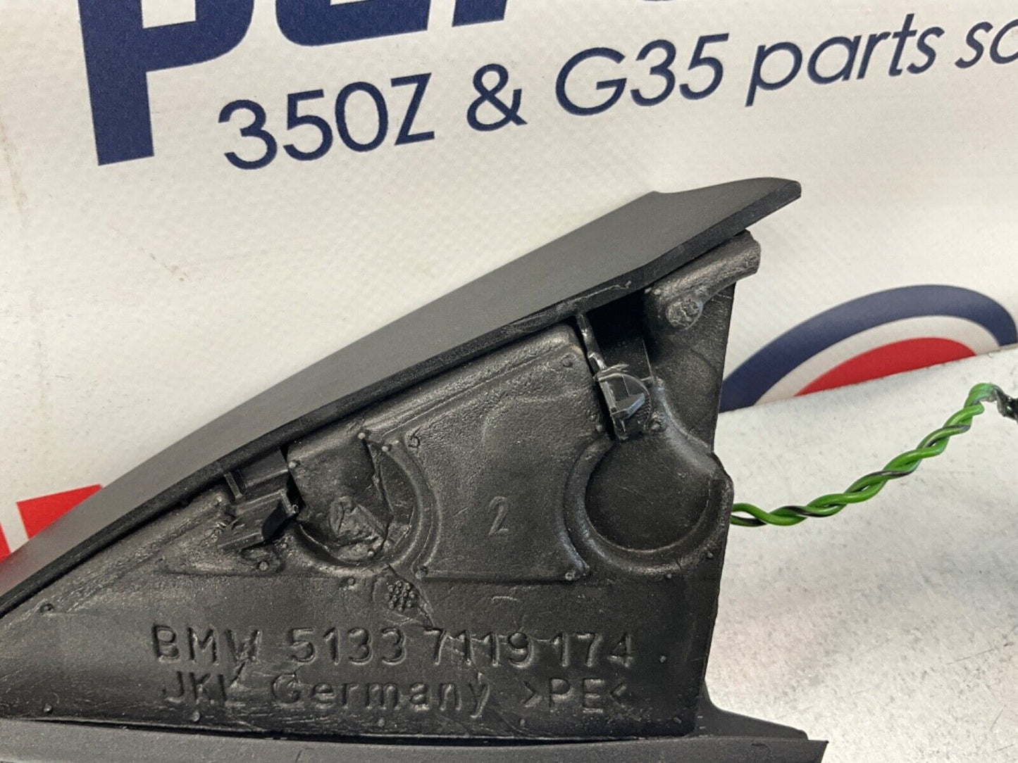 2009 BMW E92 335i Passenger Right Tweeter Speaker Cover Corner Trim OEM 15BGSEE - On Point Parts Inc