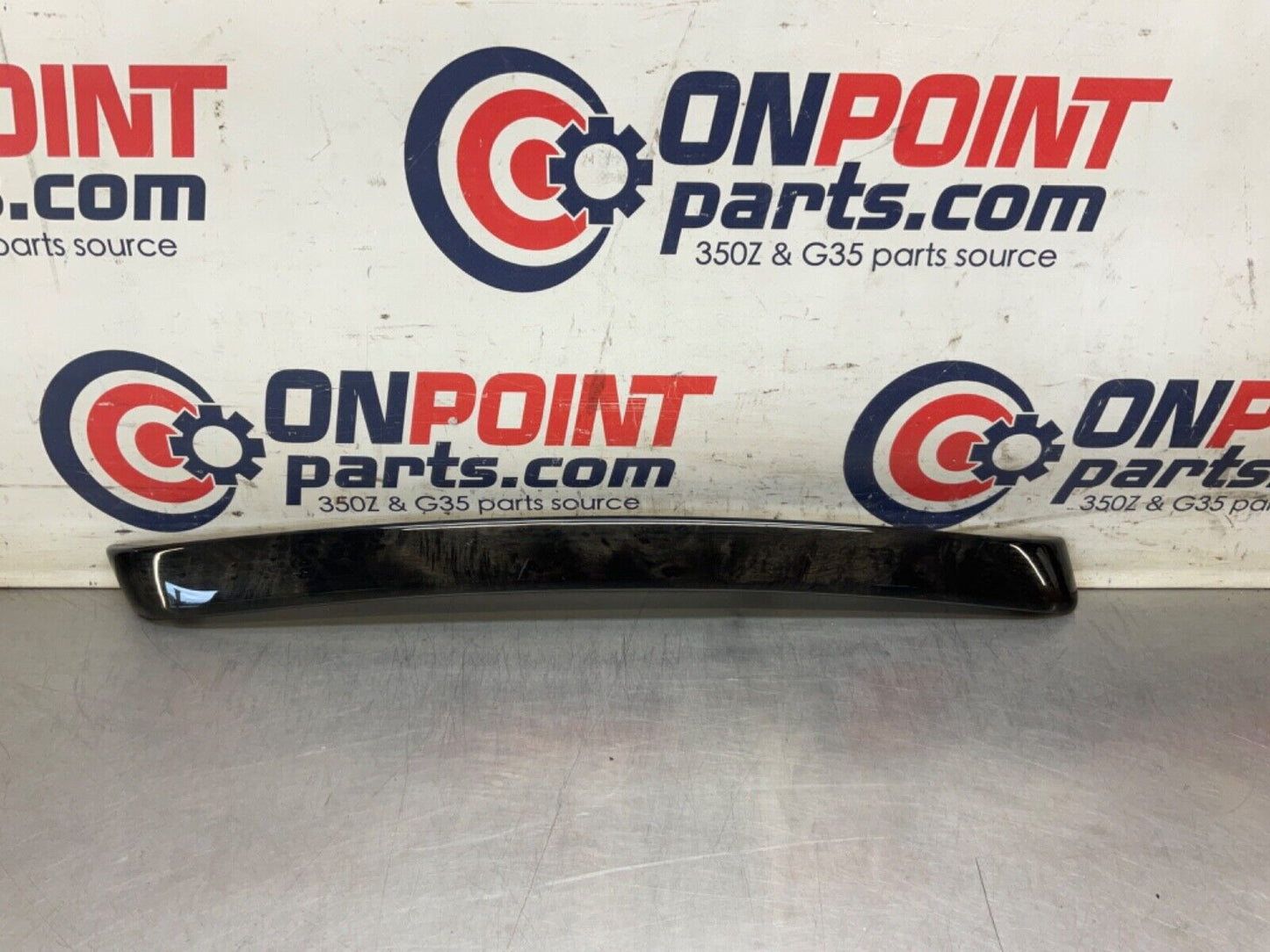 2009 BMW E92 335i Driver Rear Gray Poplar Wood Door Trim 6958249-A02 OEM 15BGSEA - On Point Parts Inc