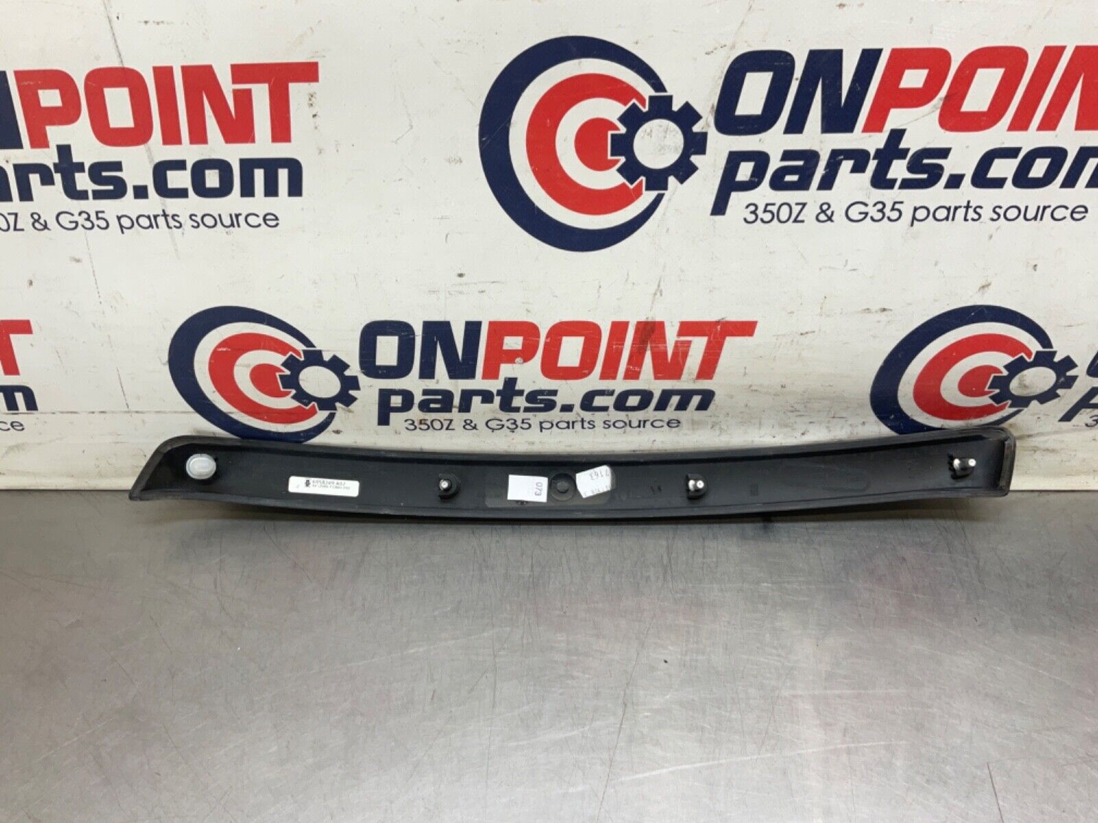 2009 BMW E92 335i Driver Rear Gray Poplar Wood Door Trim 6958249-A02 OEM 15BGSEA - On Point Parts Inc