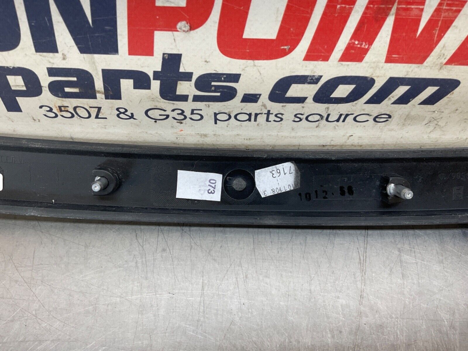 2009 BMW E92 335i Driver Rear Gray Poplar Wood Door Trim 6958249-A02 OEM 15BGSEA - On Point Parts Inc