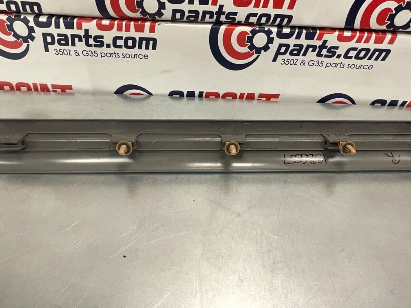 2009 BMW E92 335i Passenger Right Door Sill Threshold Trim OEM 15BGSE7 - On Point Parts Inc